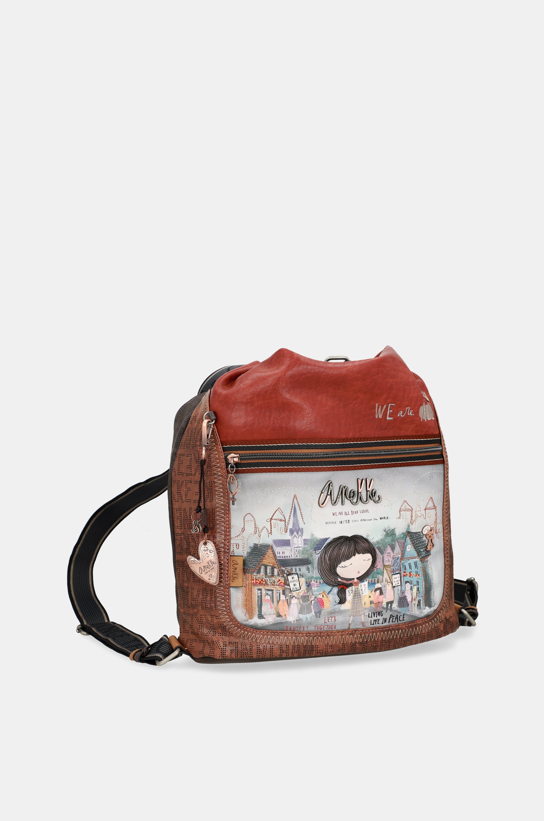 Shoulder bag convertible into a backpack Voice