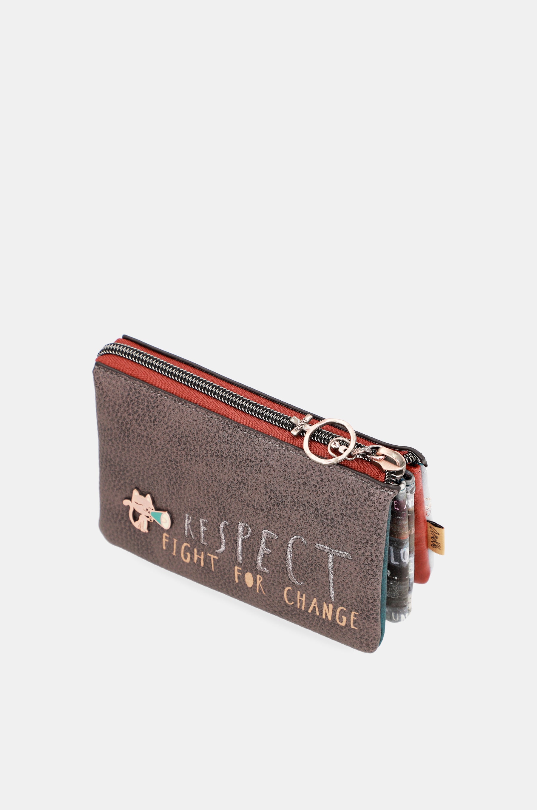 Triple compartment coin purse Voice