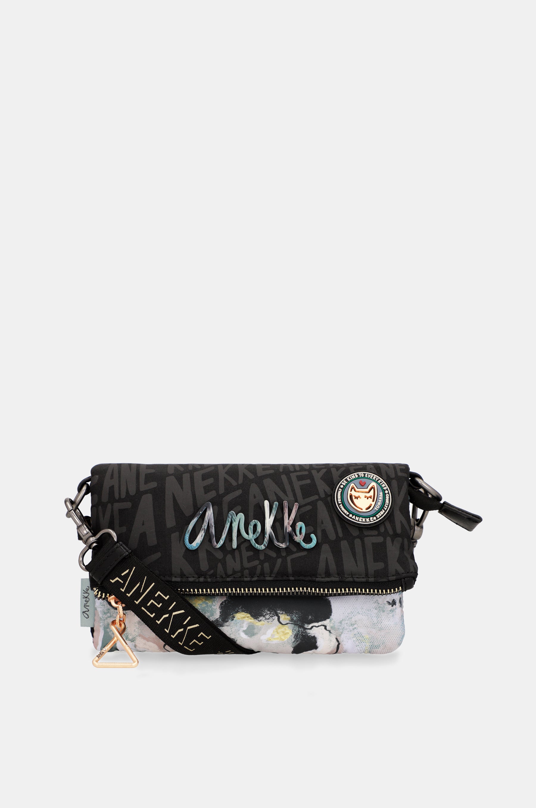 Nature Woods flap shoulder bag