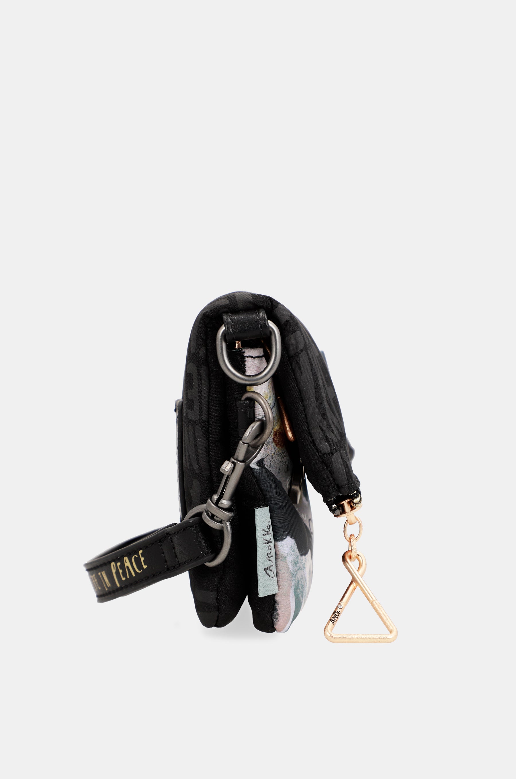 Nature Woods flap shoulder bag