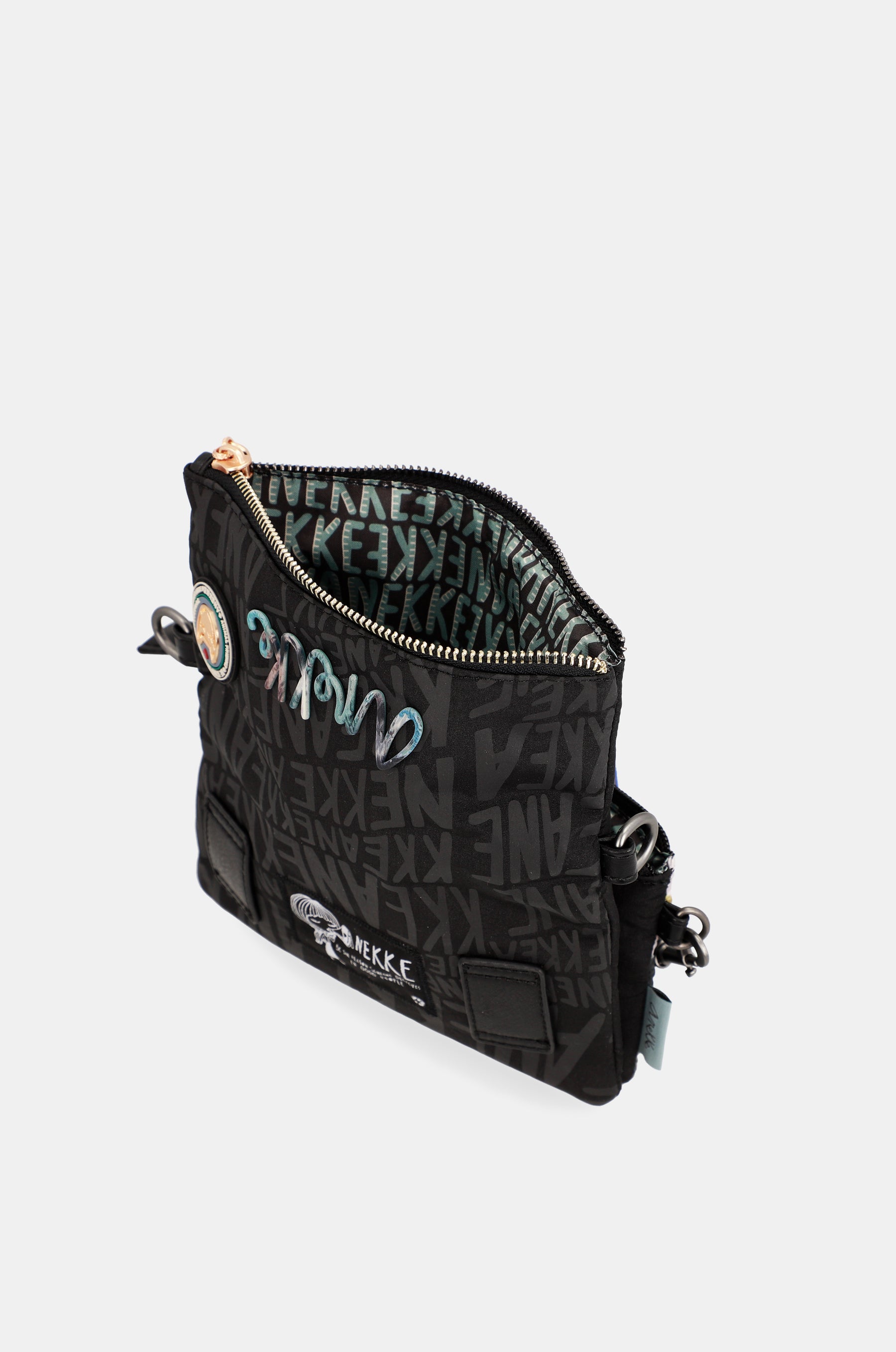 Nature Woods flap shoulder bag