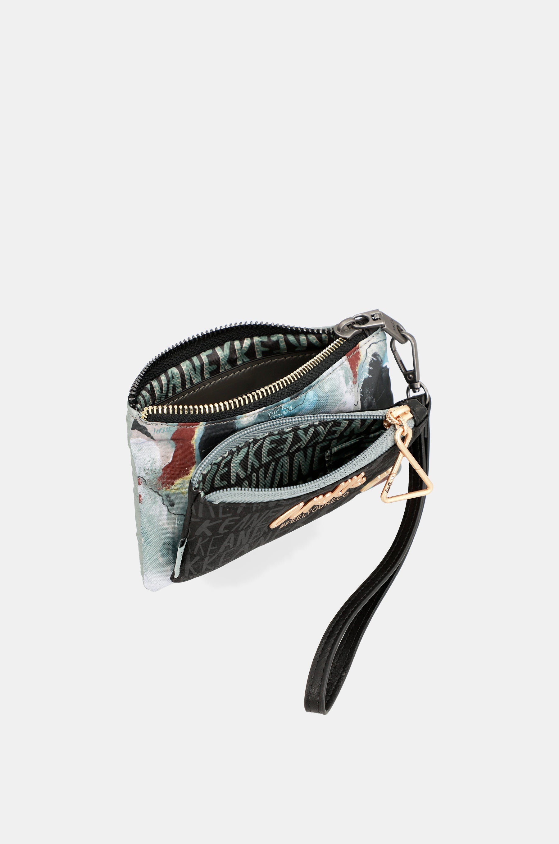 Nature Woods wallet purse with hand strap