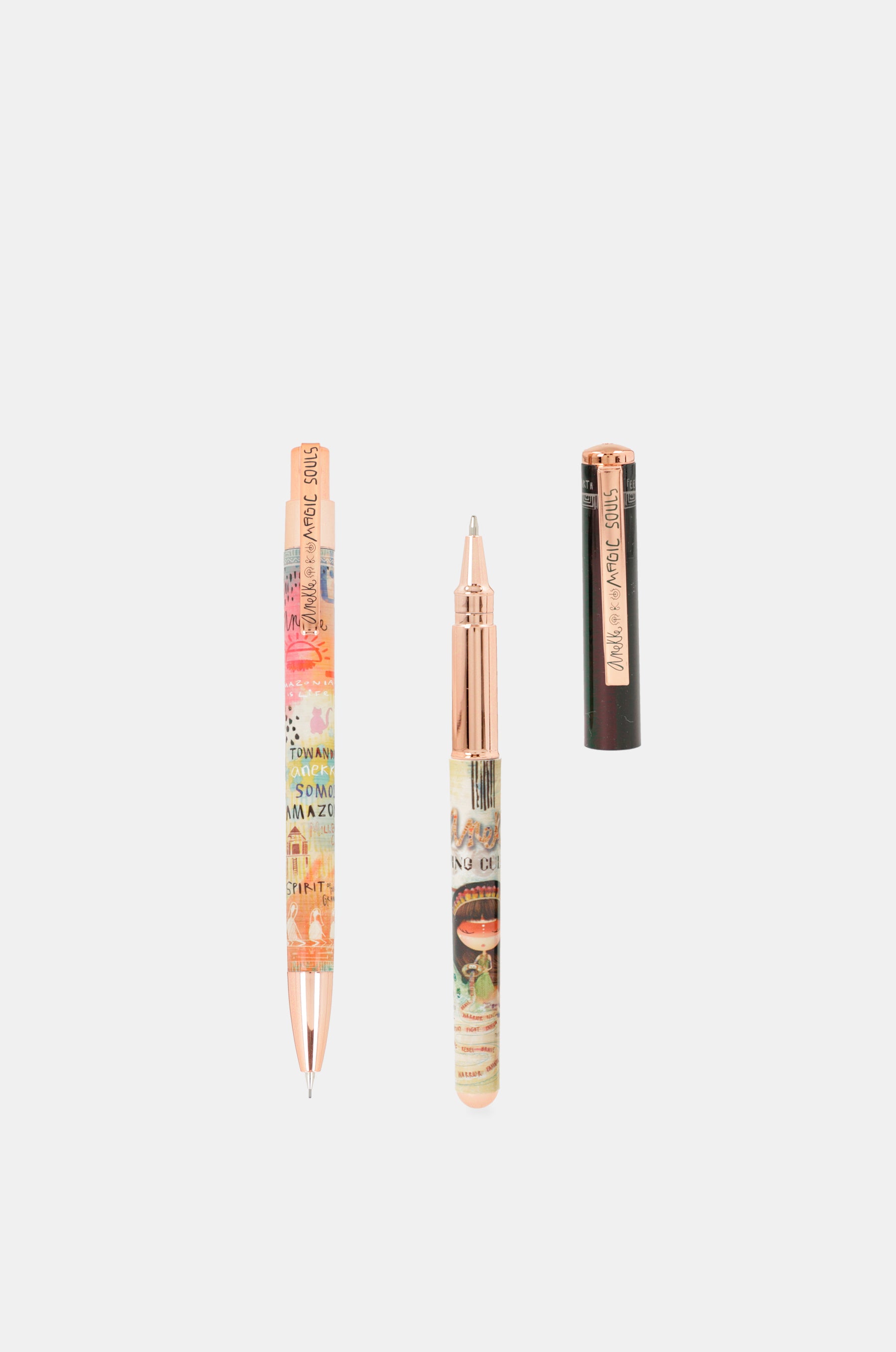 Menire ballpoint pen plus mechanical pencil set