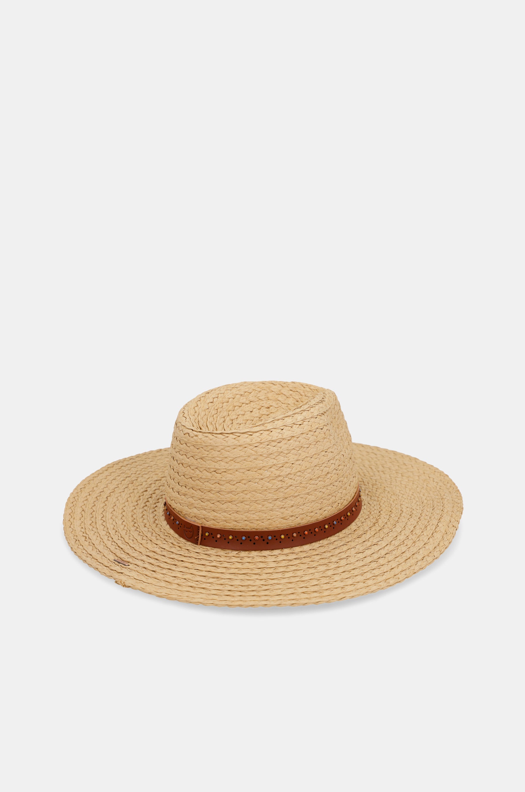 Toasted raffia hat
