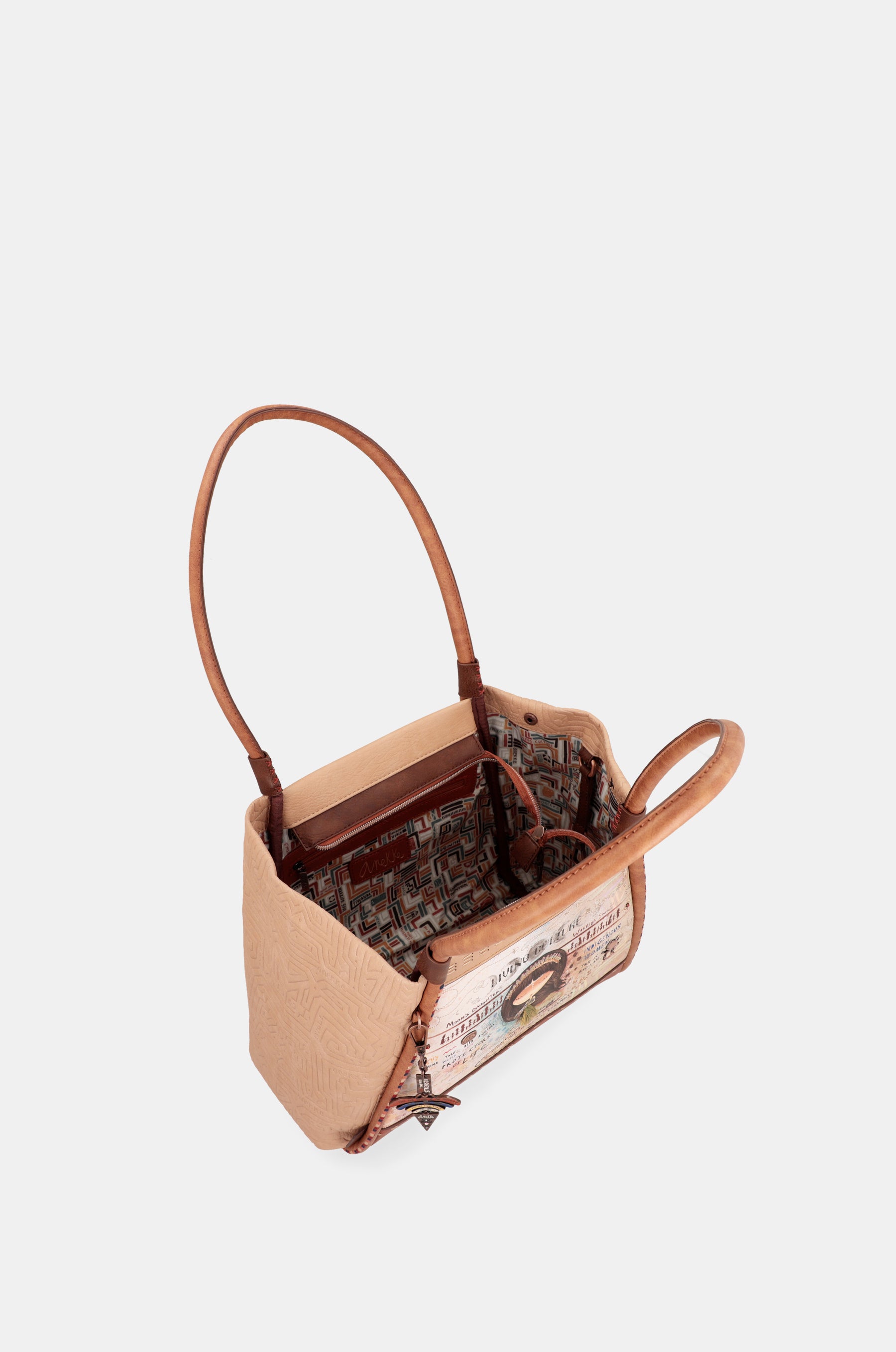 Menire trianglular tote bag