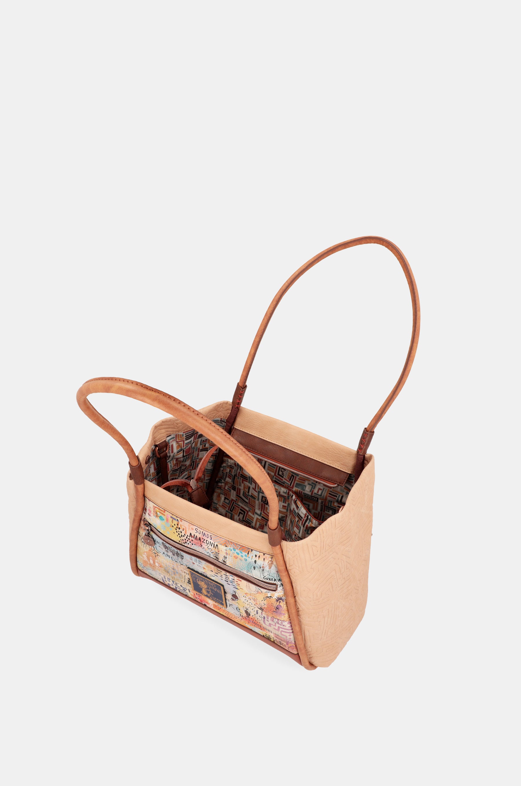 Menire trianglular tote bag