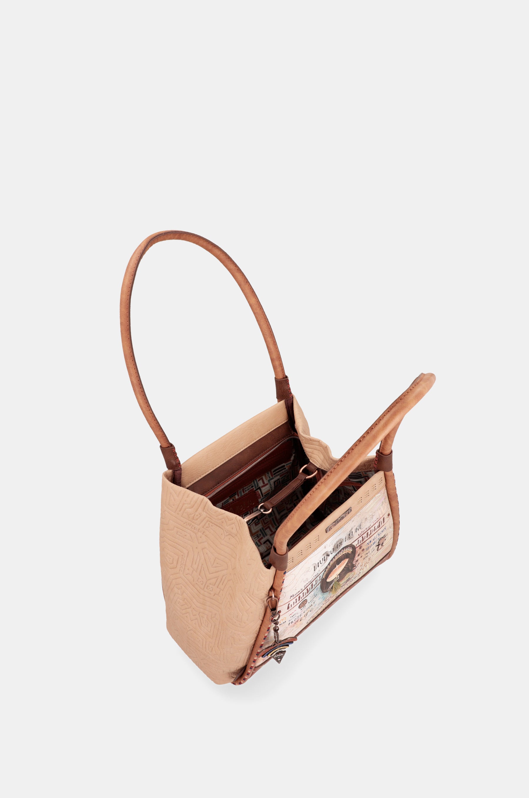 Menire trianglular tote bag