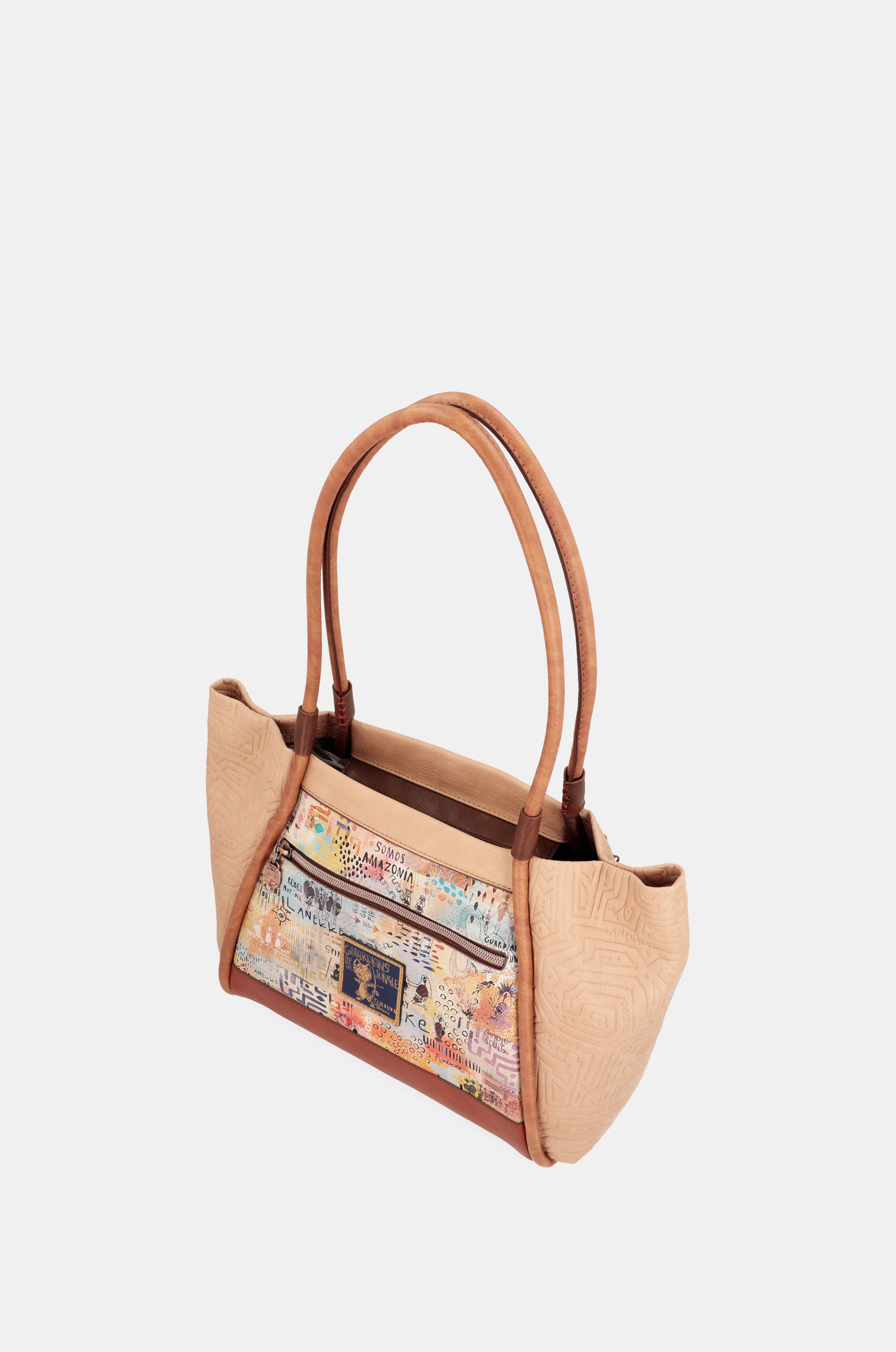 Menire trianglular tote bag