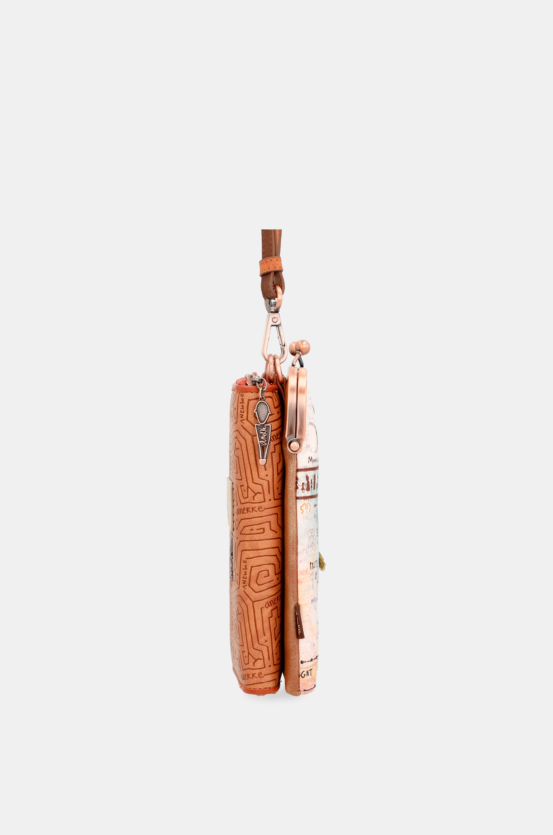 Menire 2 in 1 messenger and wallet bag