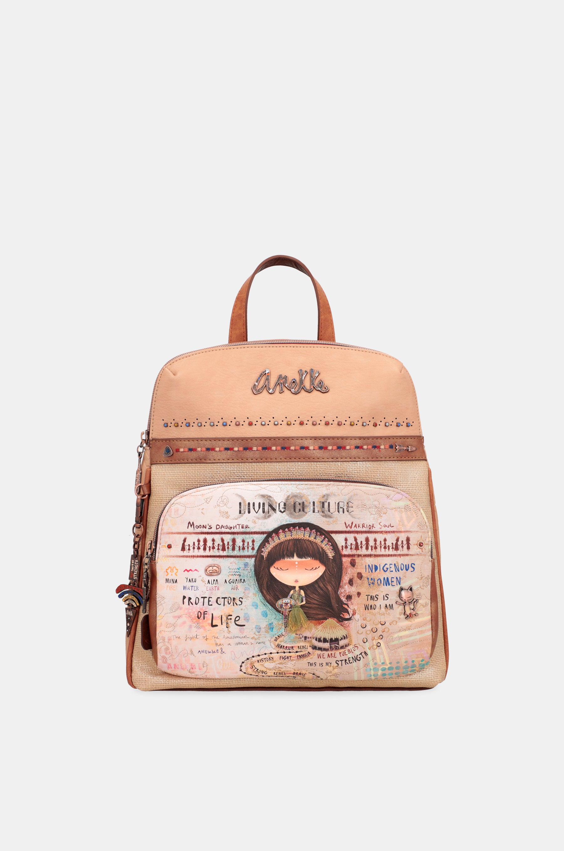 Menire backpack for strollers with pocket