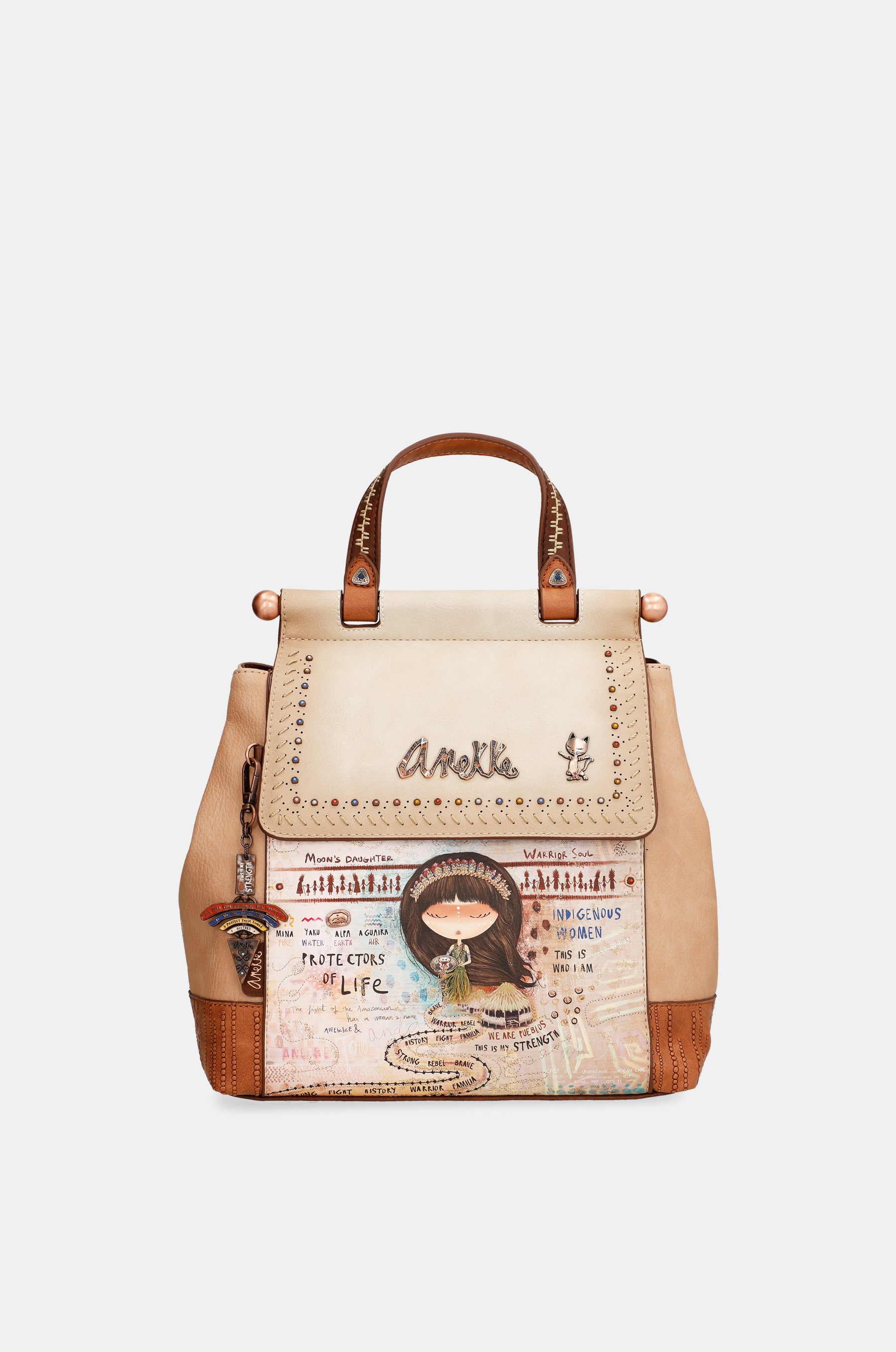 Menire backpack with flap