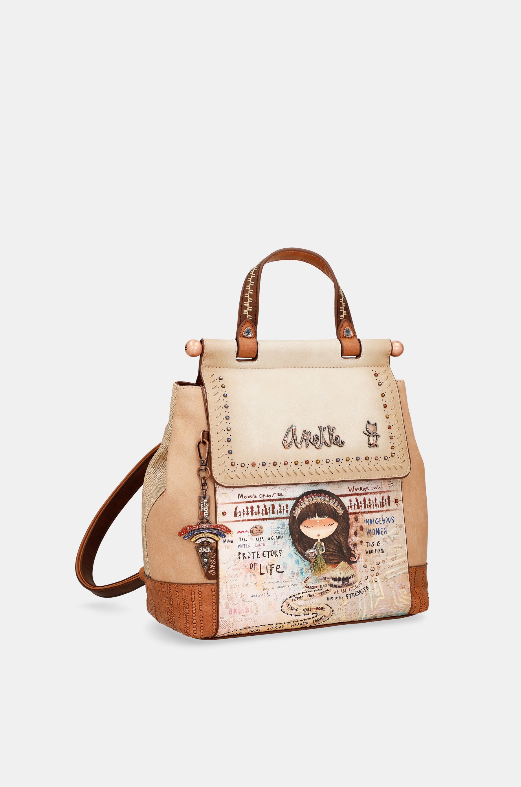 Menire backpack with flap