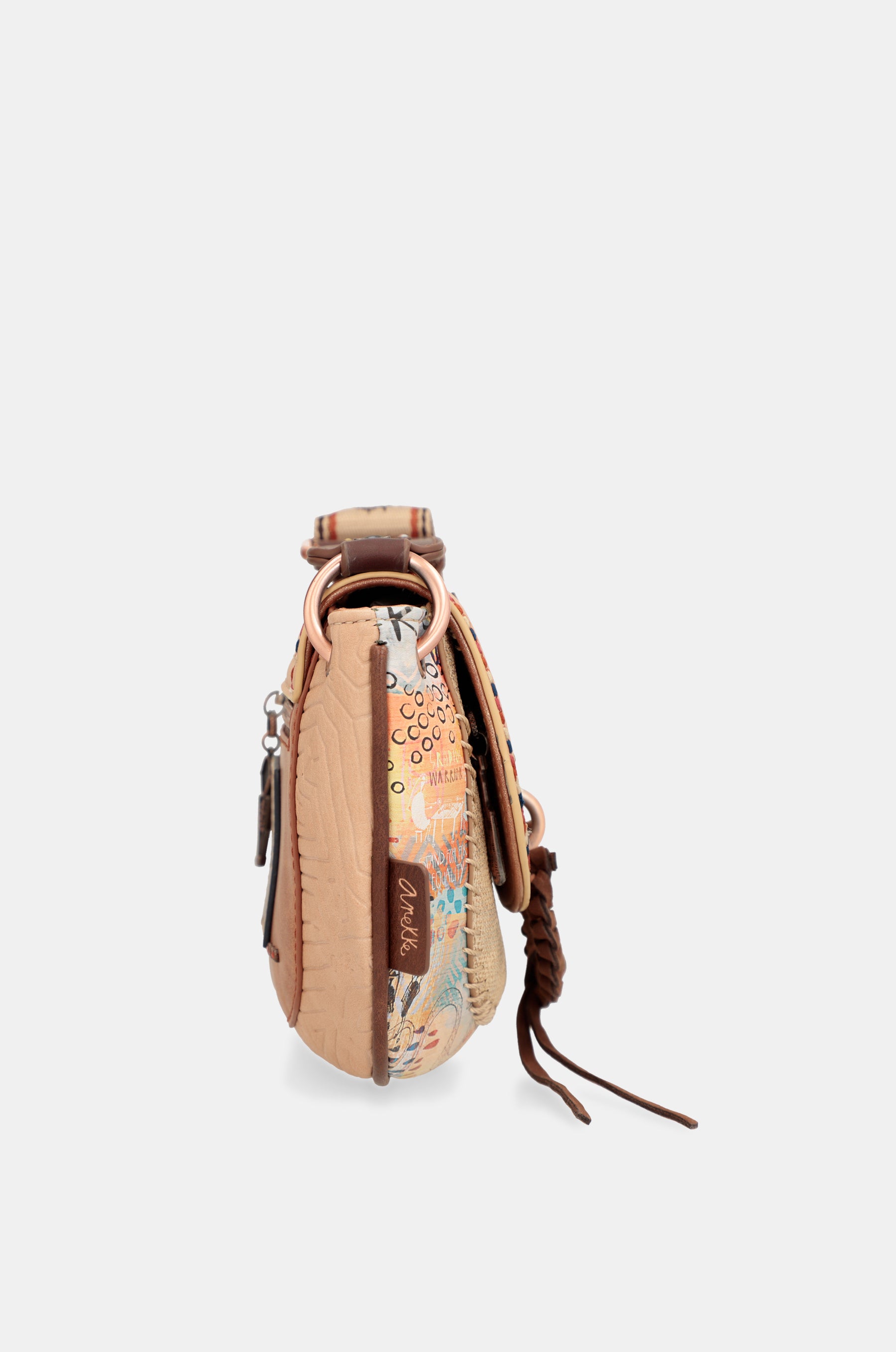 Tribe ethnic print crossbody bag