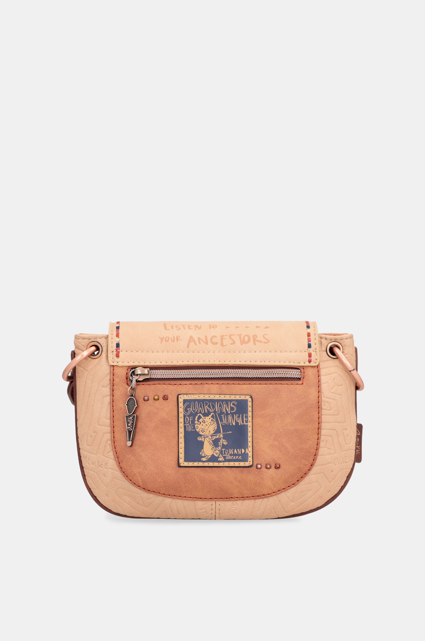 Tribe ethnic print crossbody bag