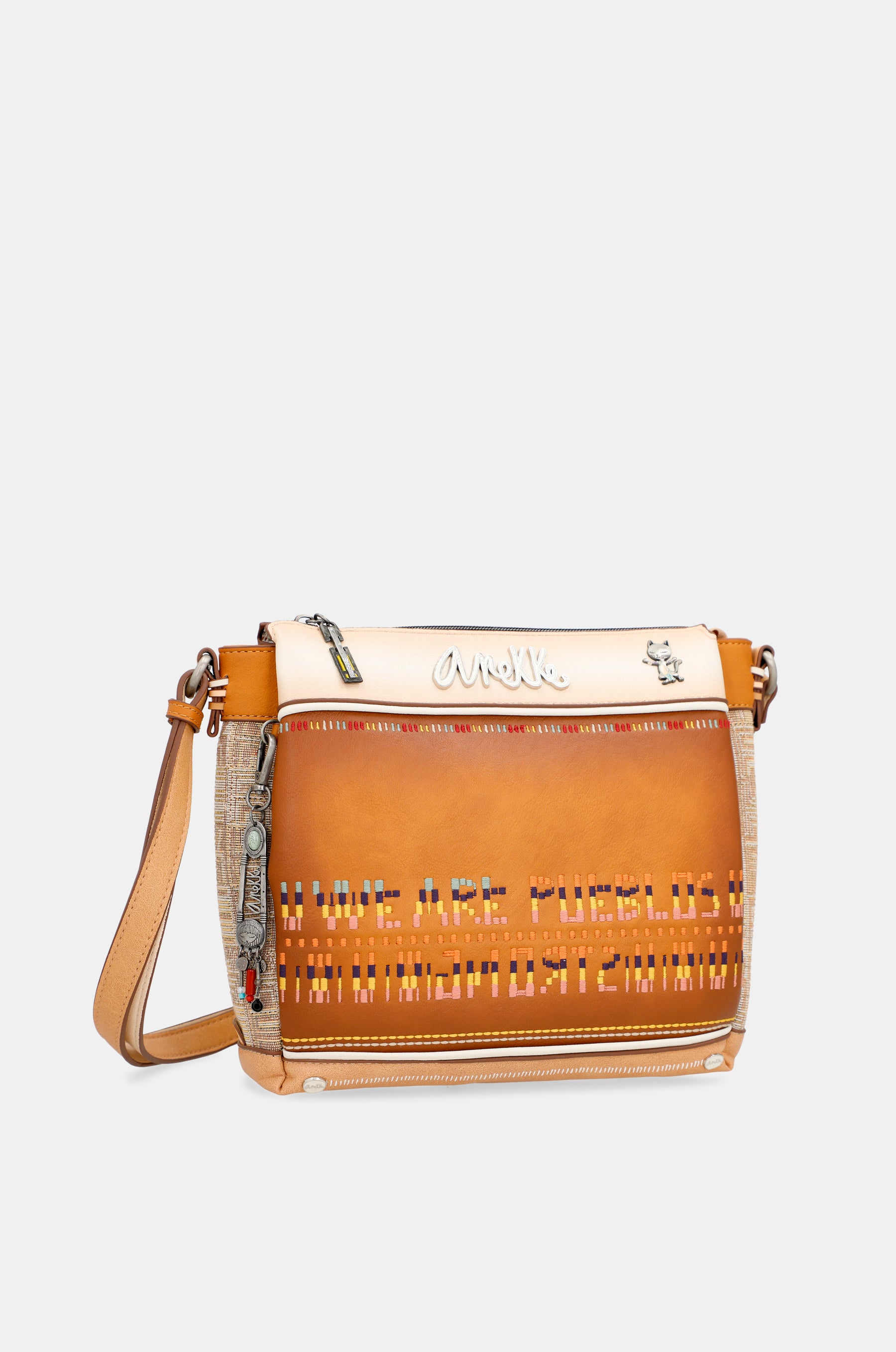 Magic Souls crossbody bag with 3 compartments