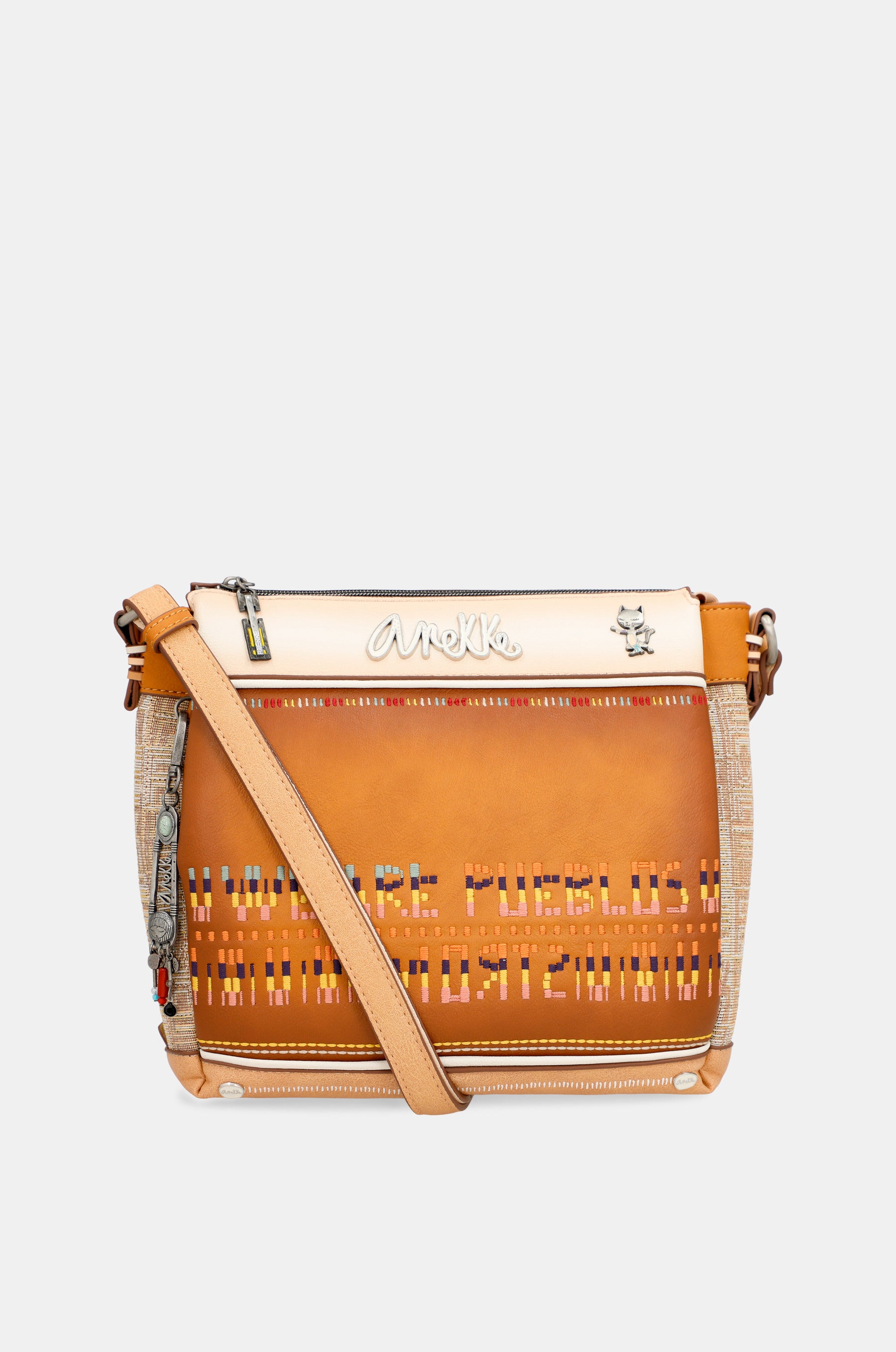 Magic Souls crossbody bag with 3 compartments