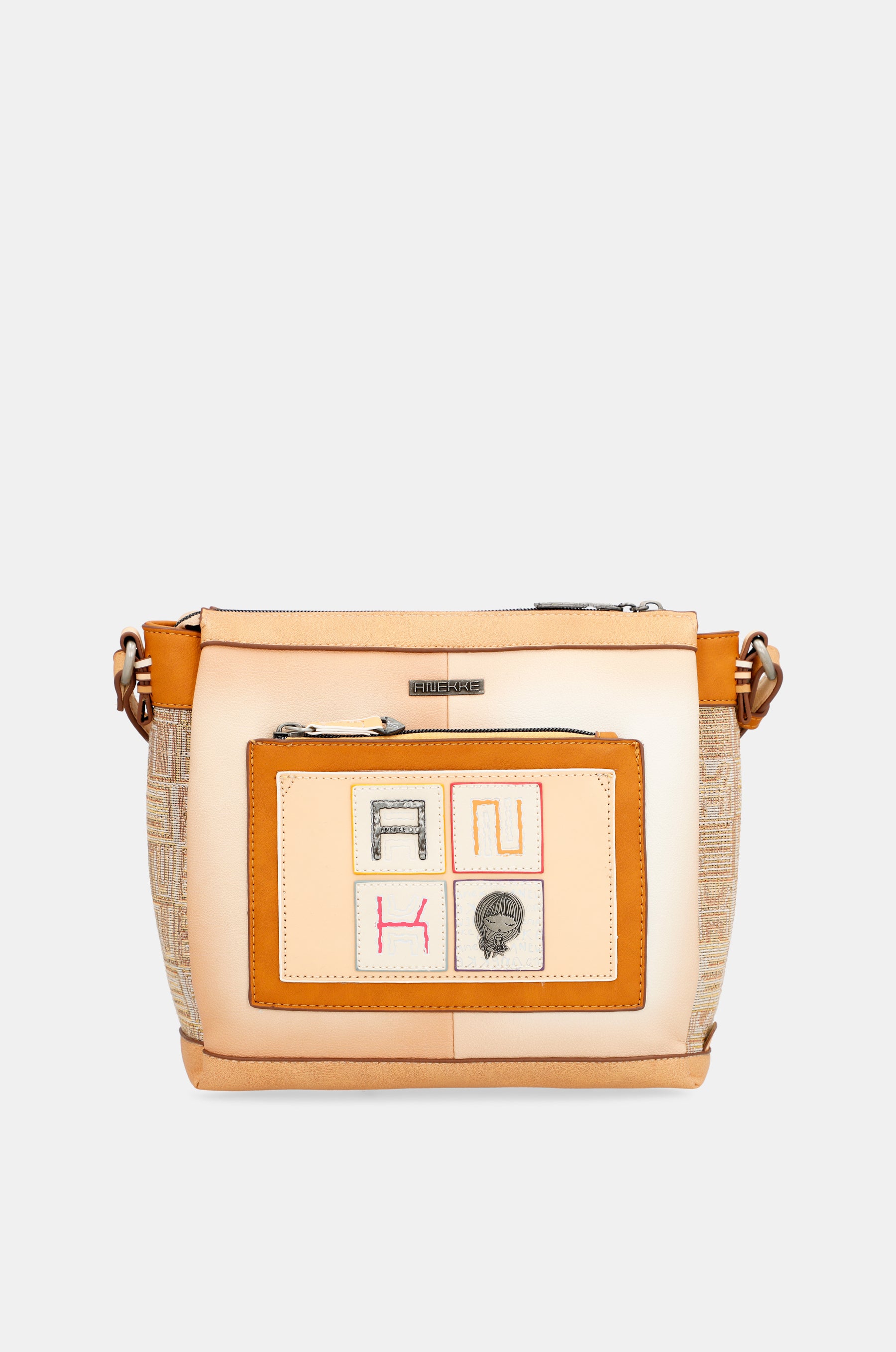 Magic Souls crossbody bag with 3 compartments