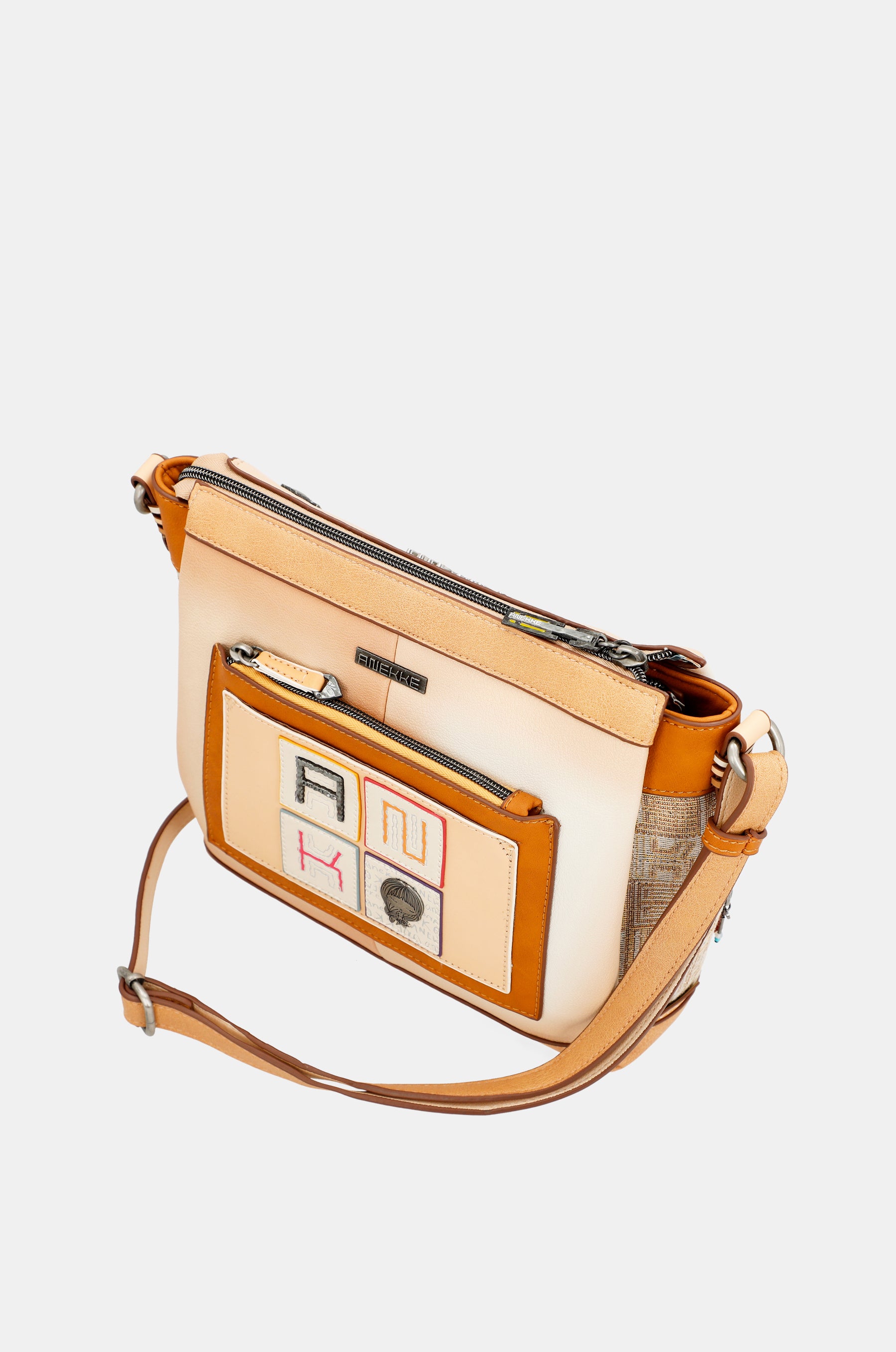 Magic Souls crossbody bag with 3 compartments