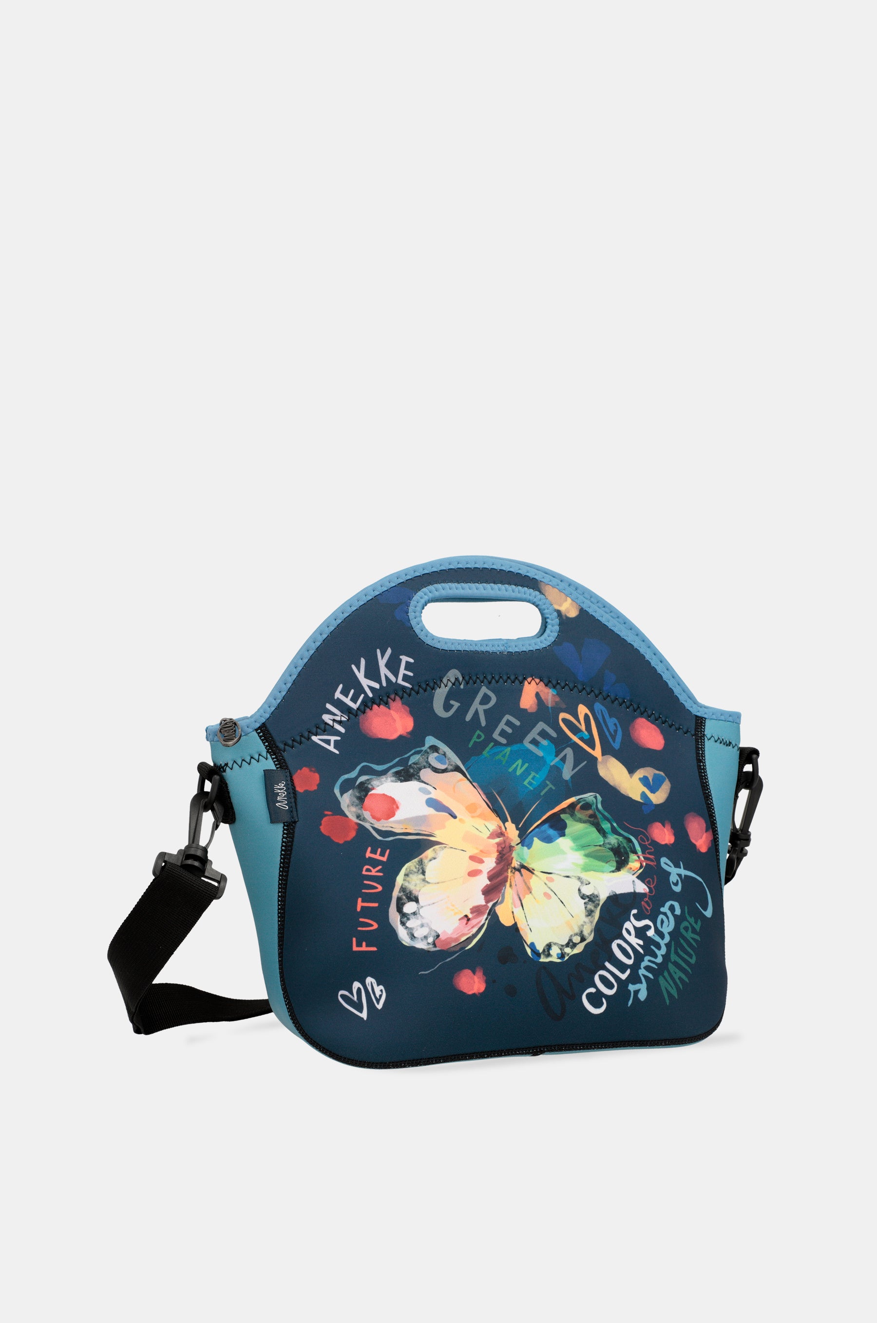 Butterfly neoprene food carrier bag