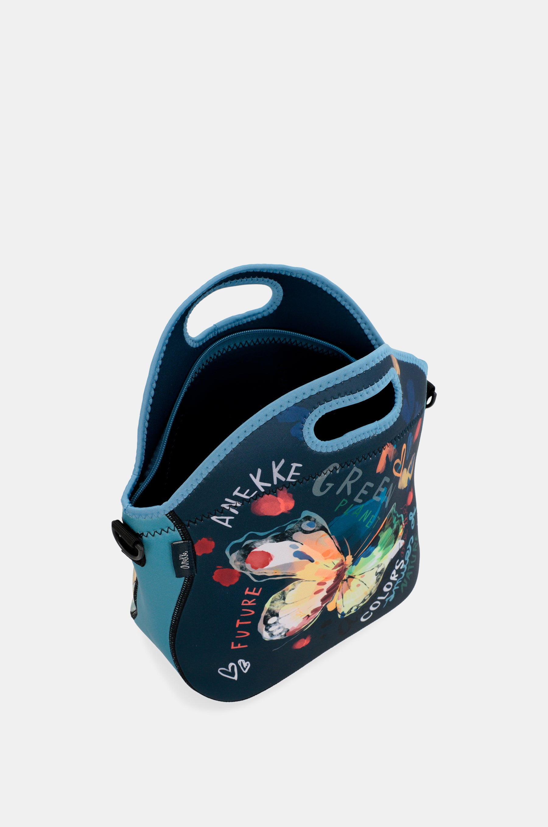 Butterfly neoprene food carrier bag