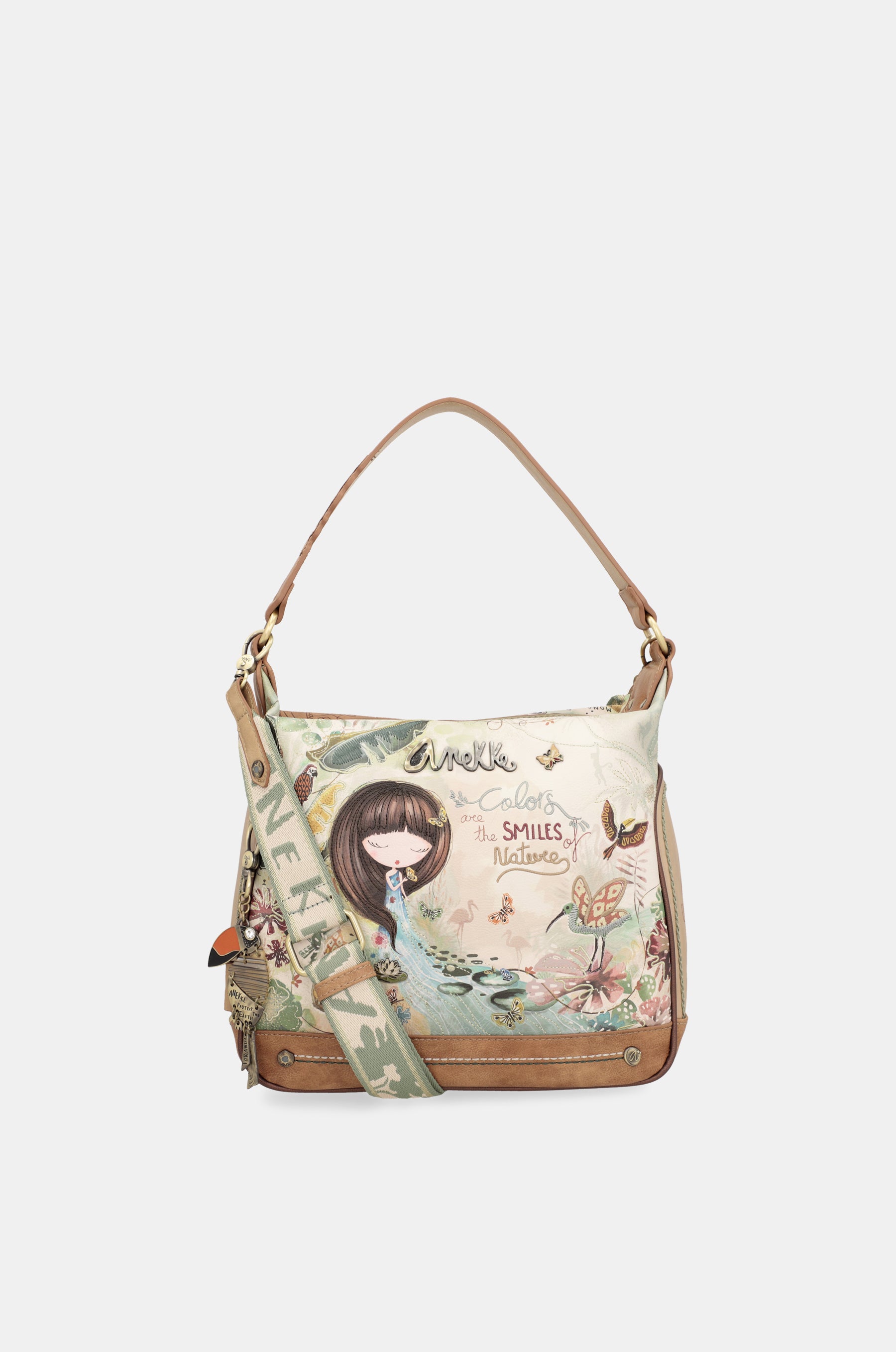 Amazonia crossbody bag with shoulder strap