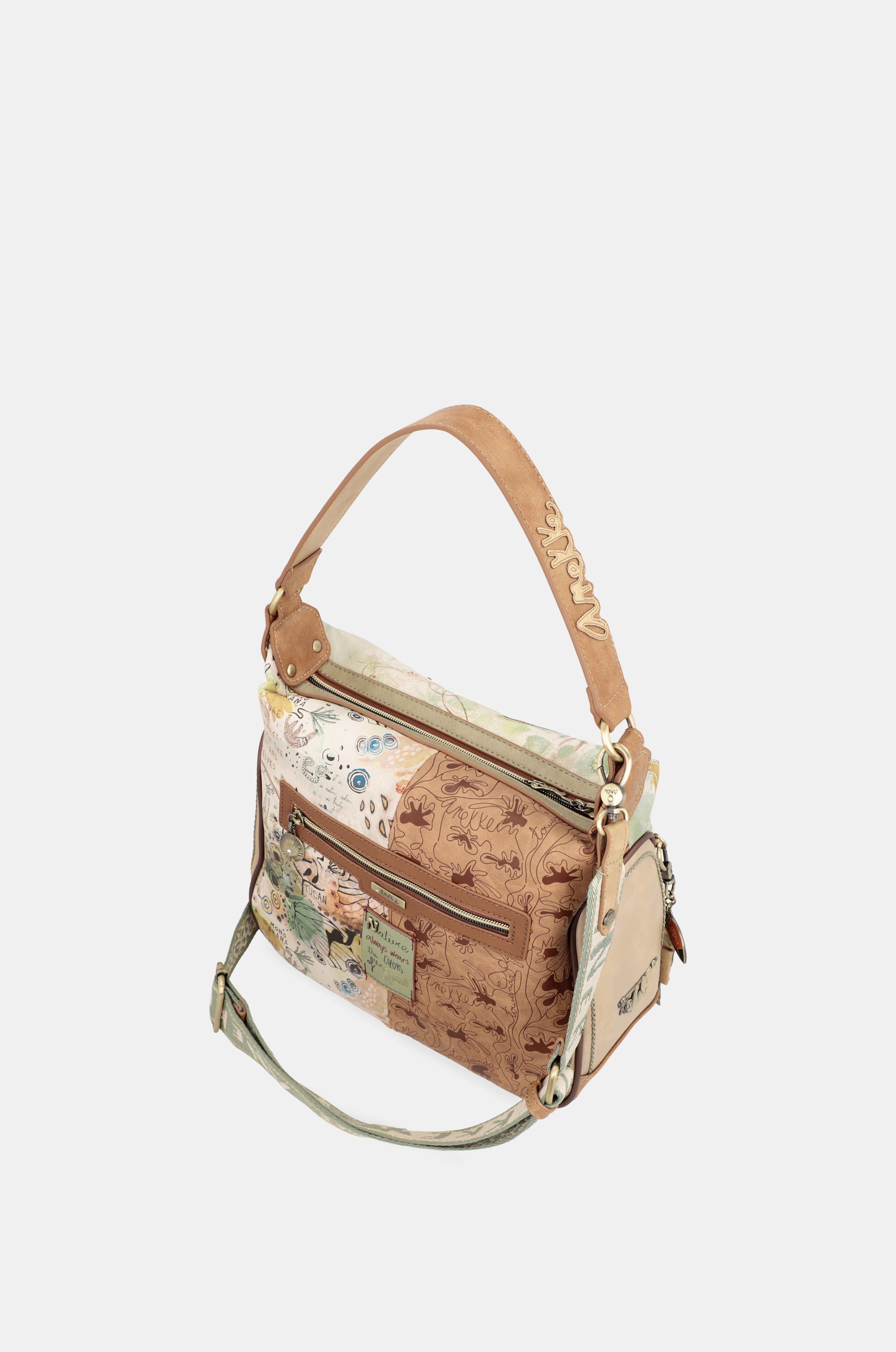 Amazonia crossbody bag with shoulder strap