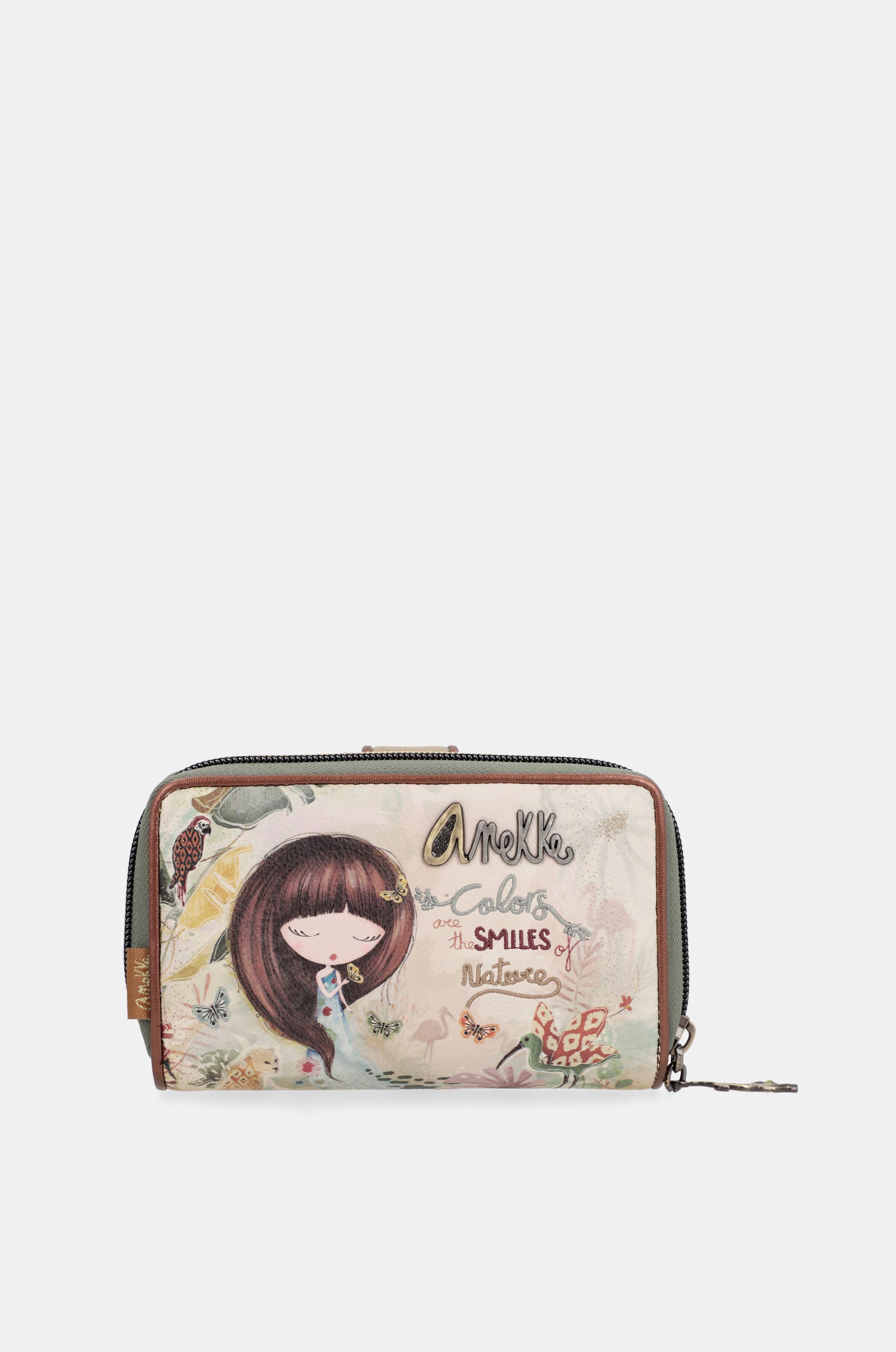 Amazonia medium RFID embossed wallet