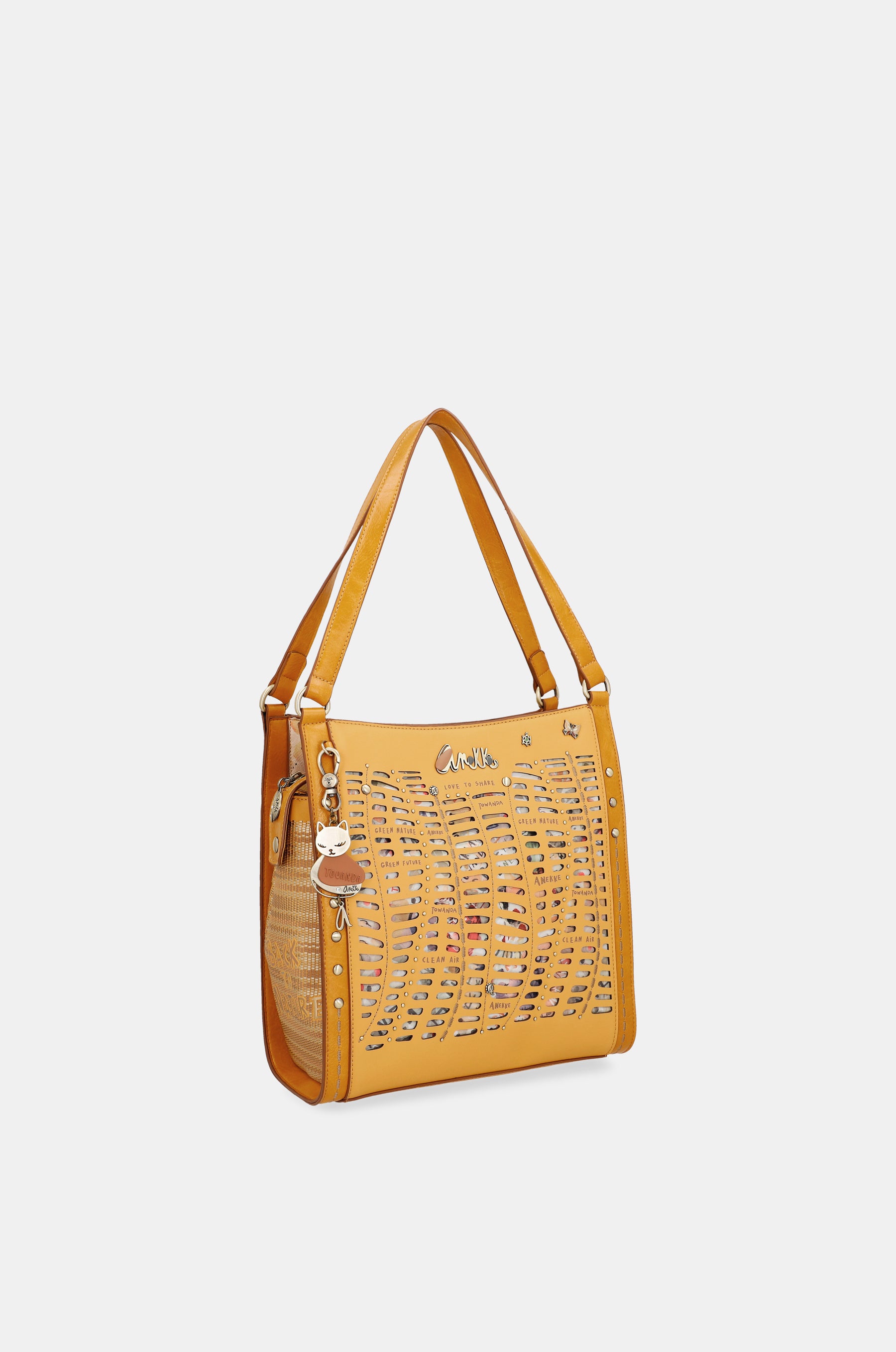 Nature Pachamama ochre crossbody bag