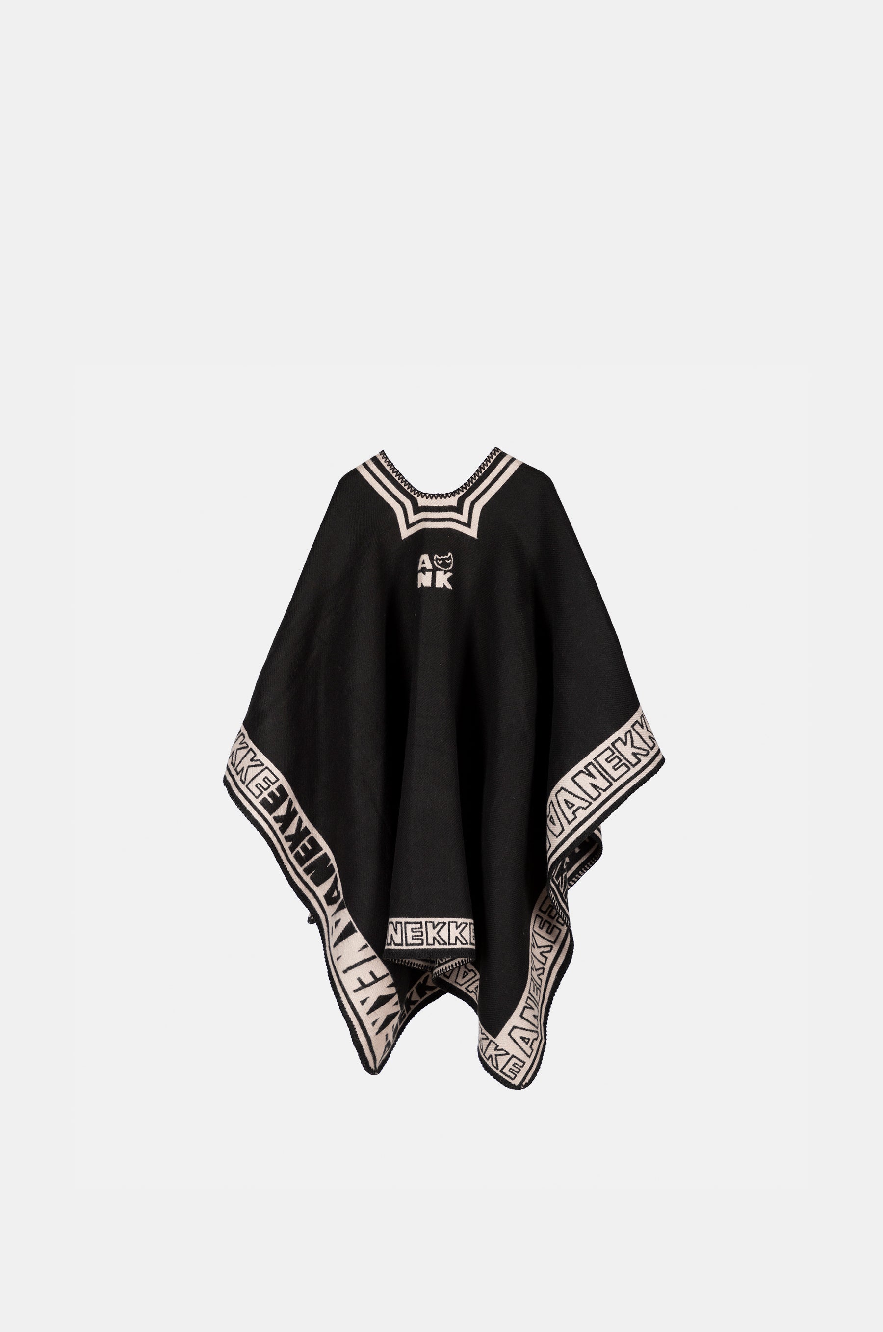 Black Shodō Poncho