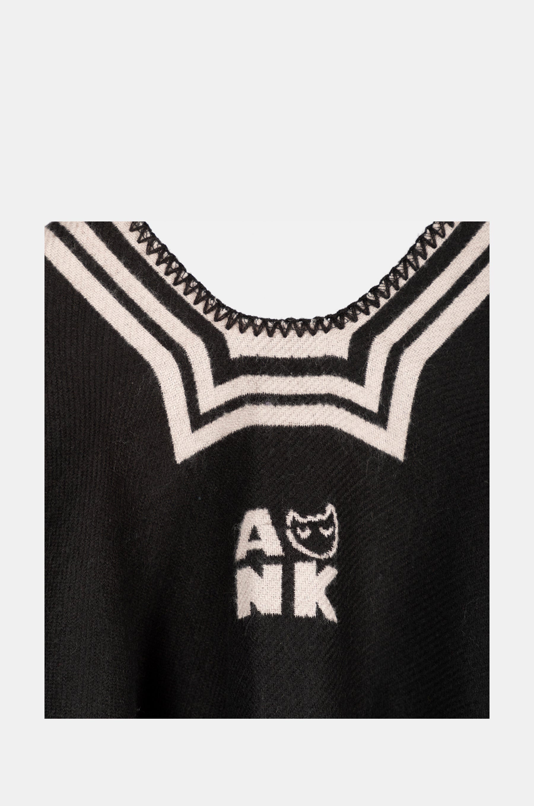 Black Shodō Poncho