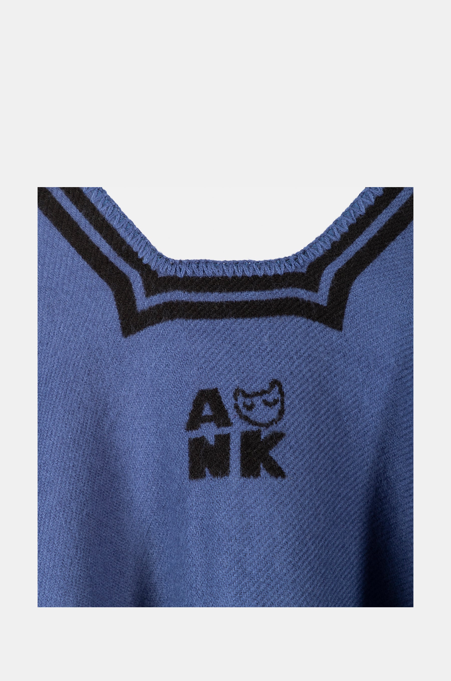 Navy Blue Shodō Poncho