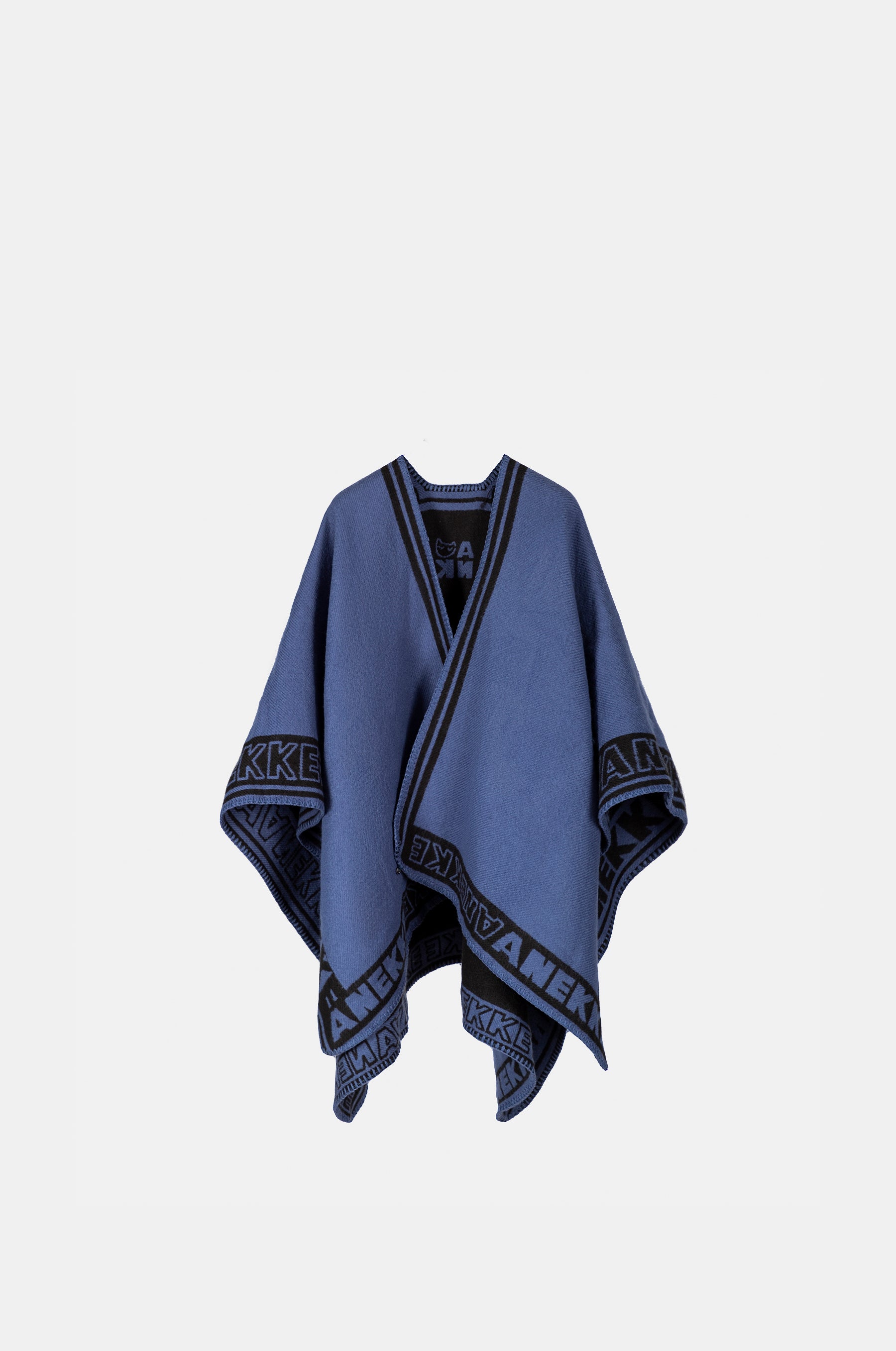 Navy Blue Shodō Poncho