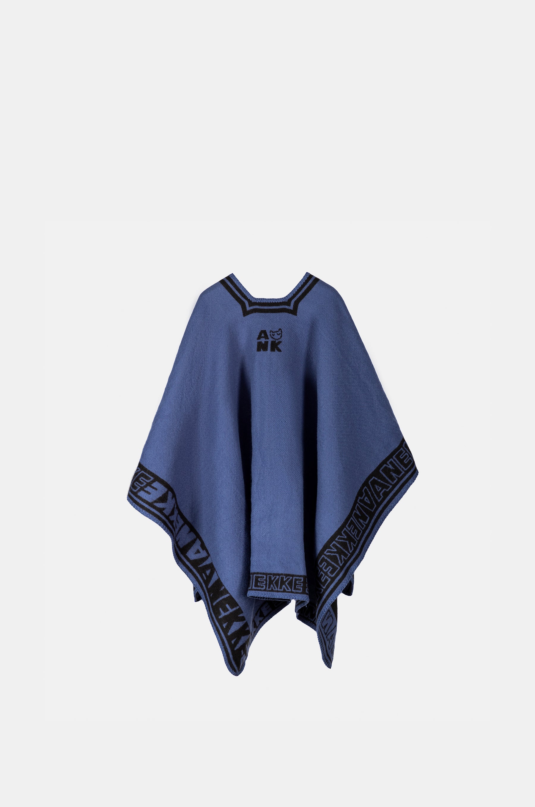 Navy Blue Shodō Poncho