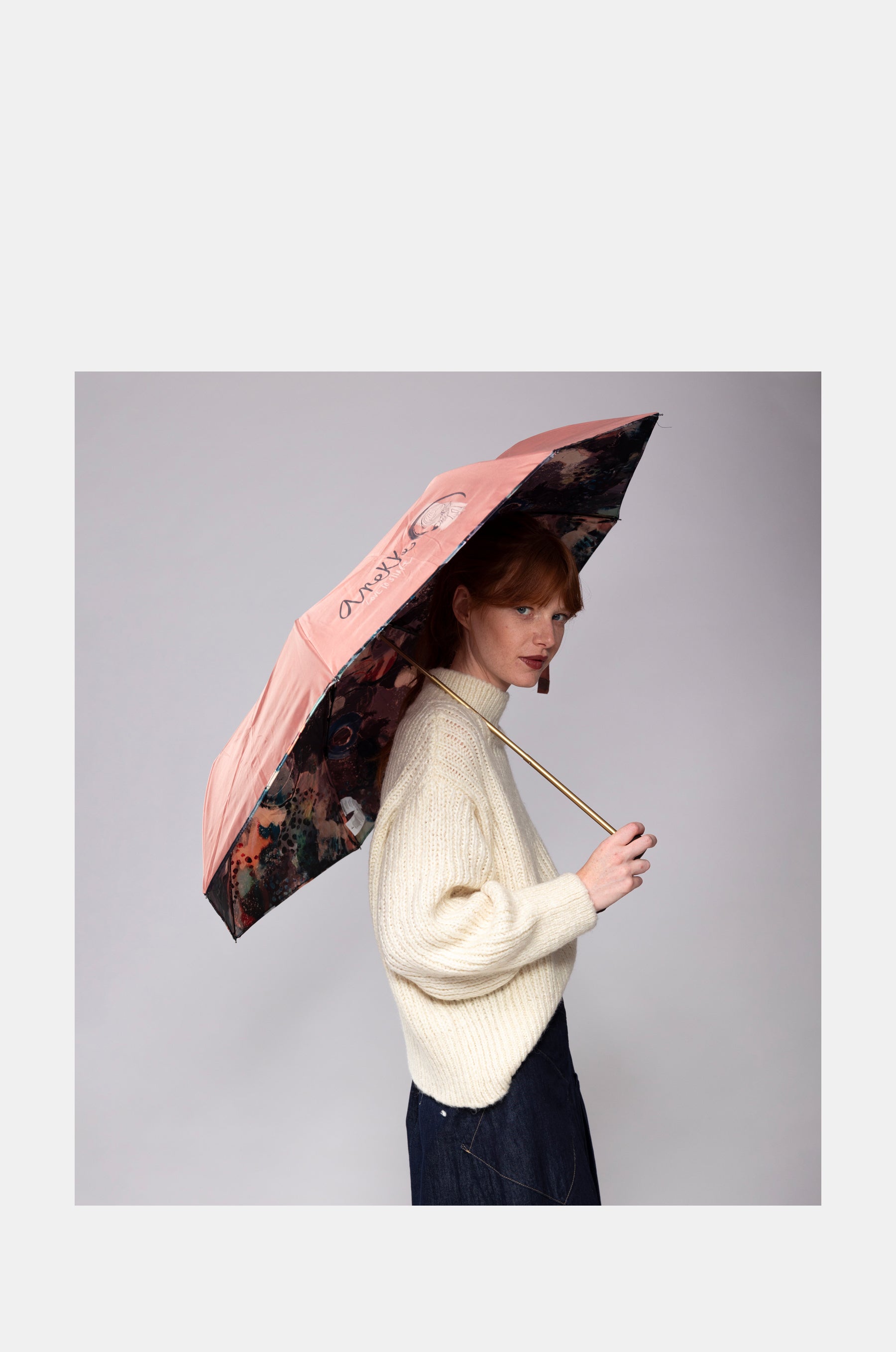 Shōen manual folding umbrella