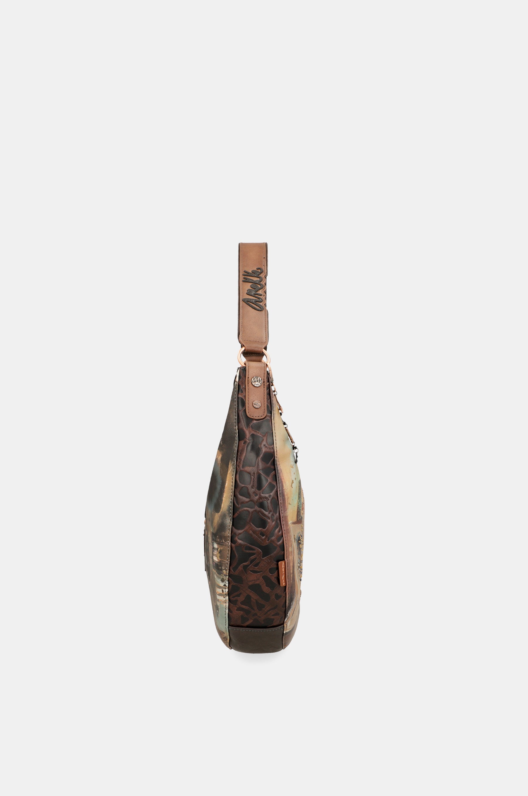 Shōen oval shoulder bag