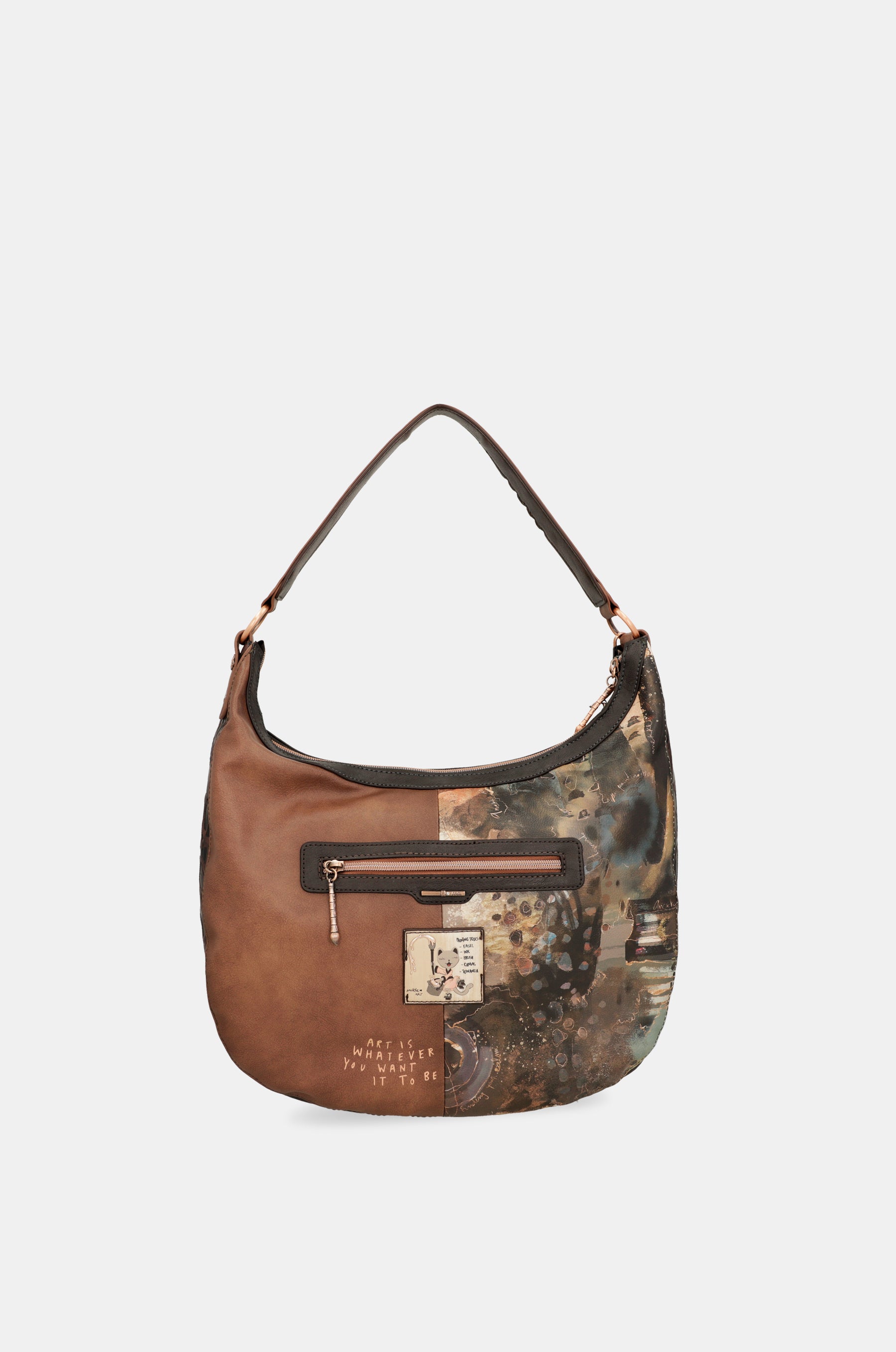 Shōen oval shoulder bag