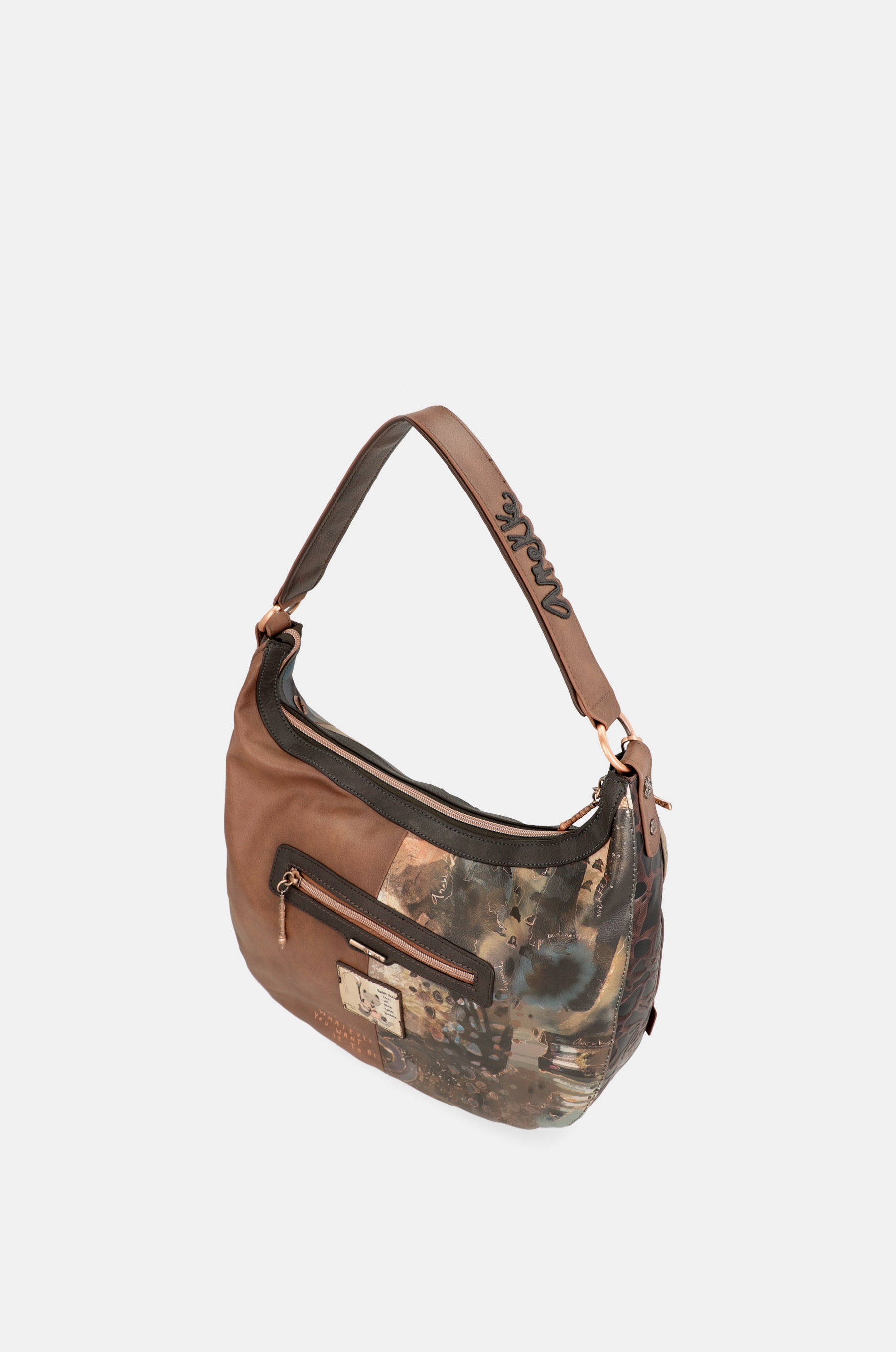 Shōen oval shoulder bag