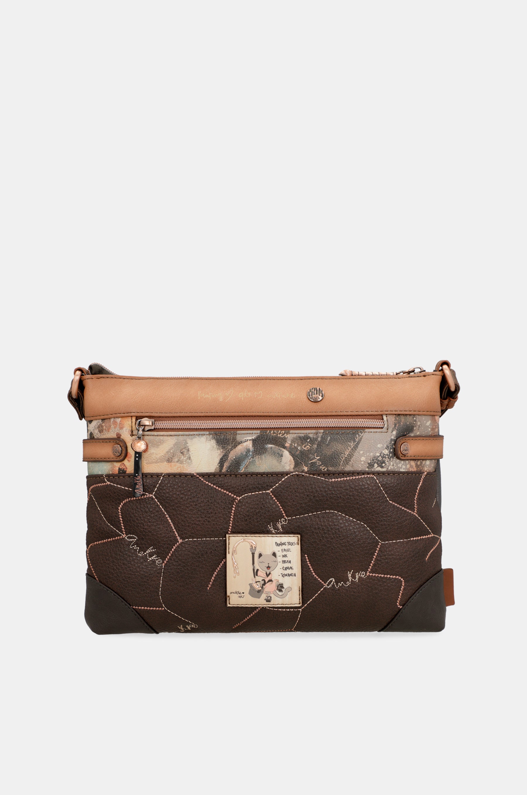 Shōen mini double compartment shoulder bag