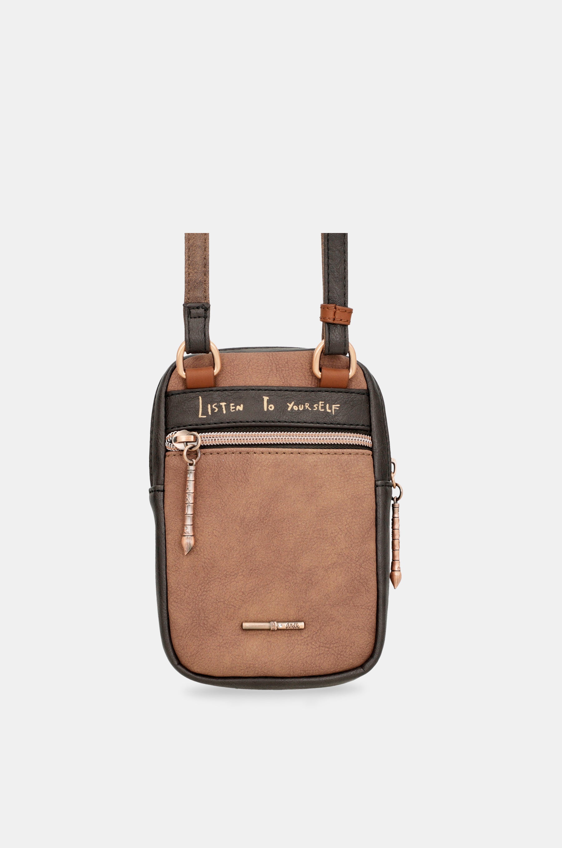Shōen triple compartment mini shoulder bag