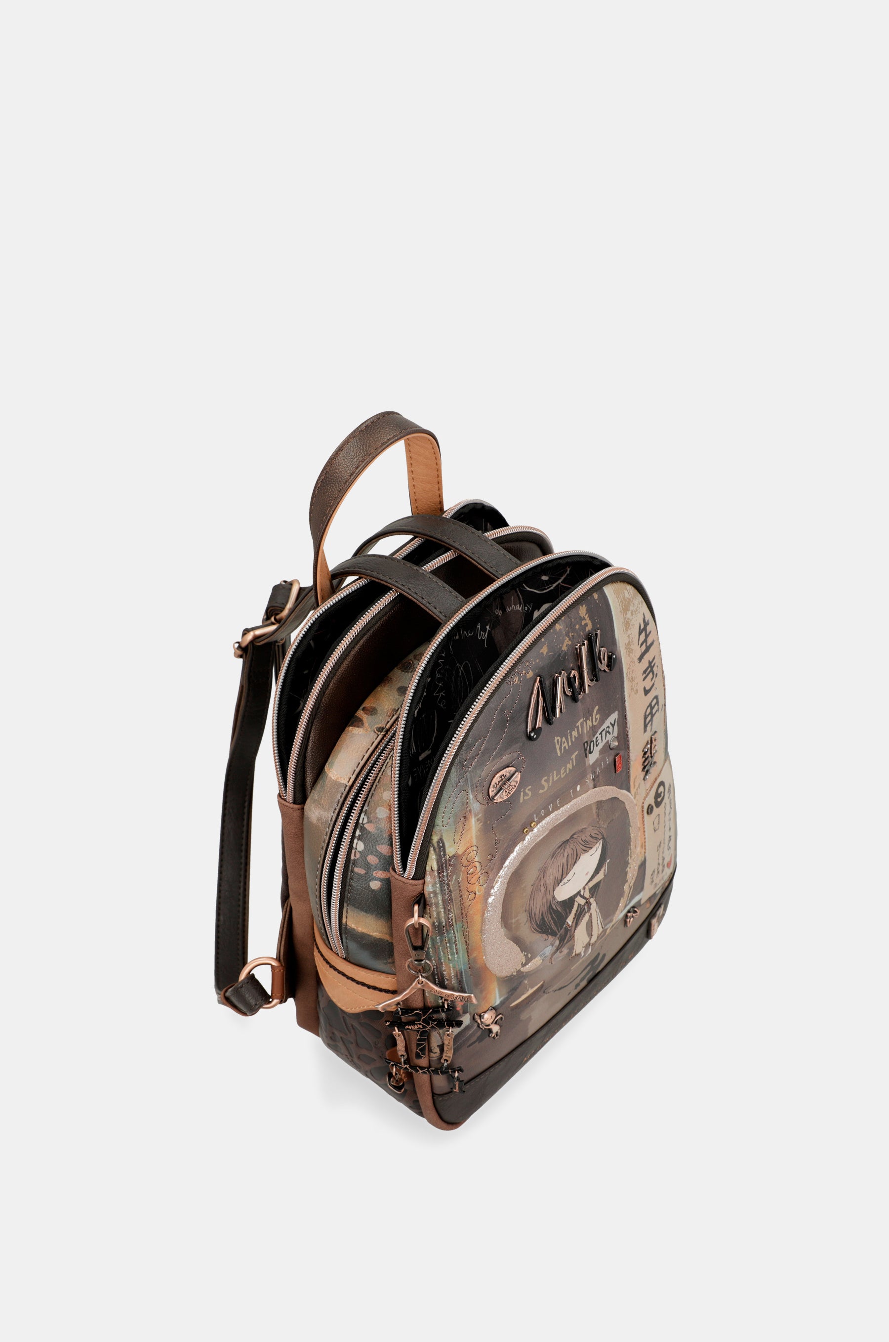 Shōen triple compartment backpack