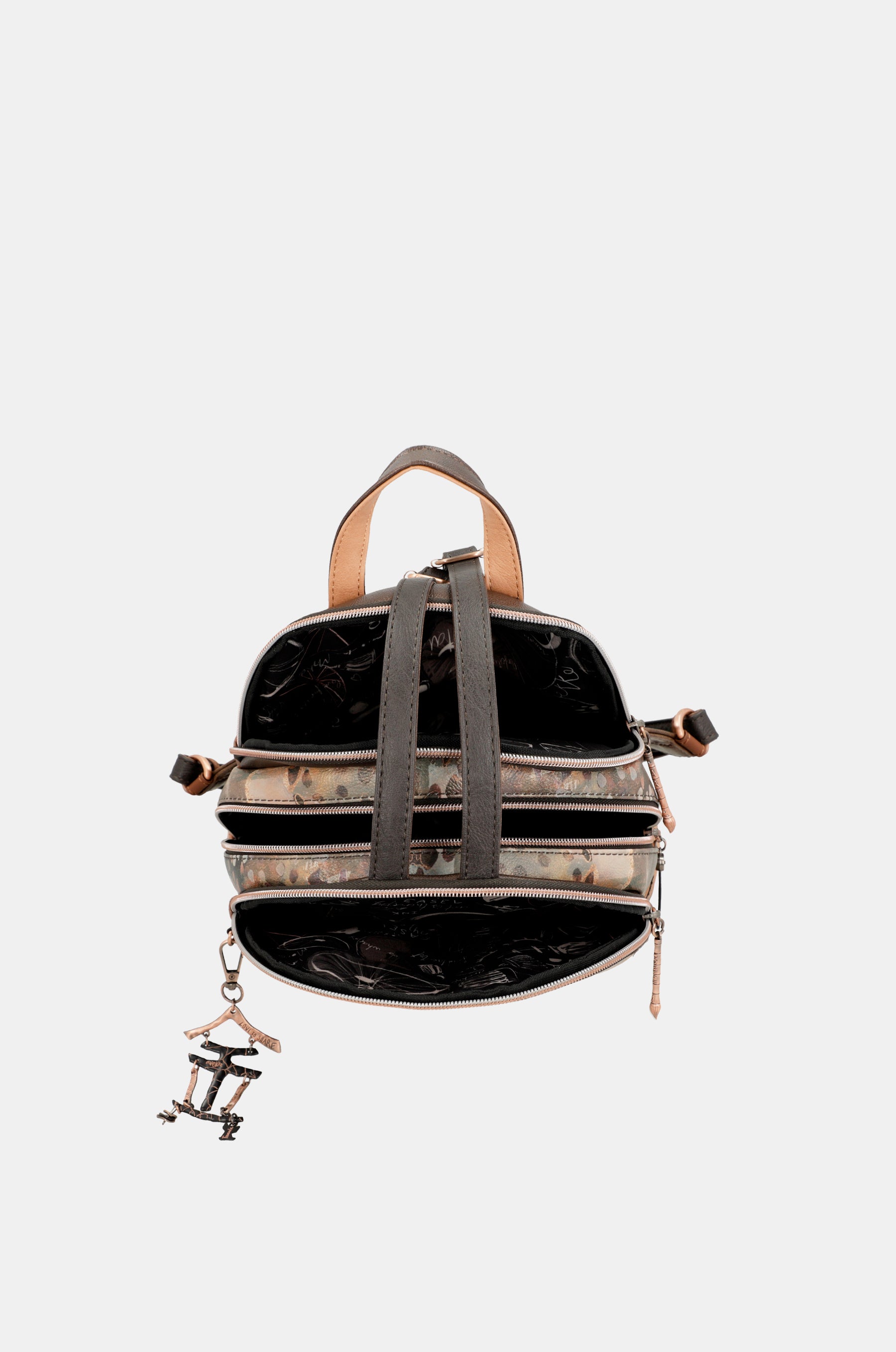 Shōen triple compartment backpack