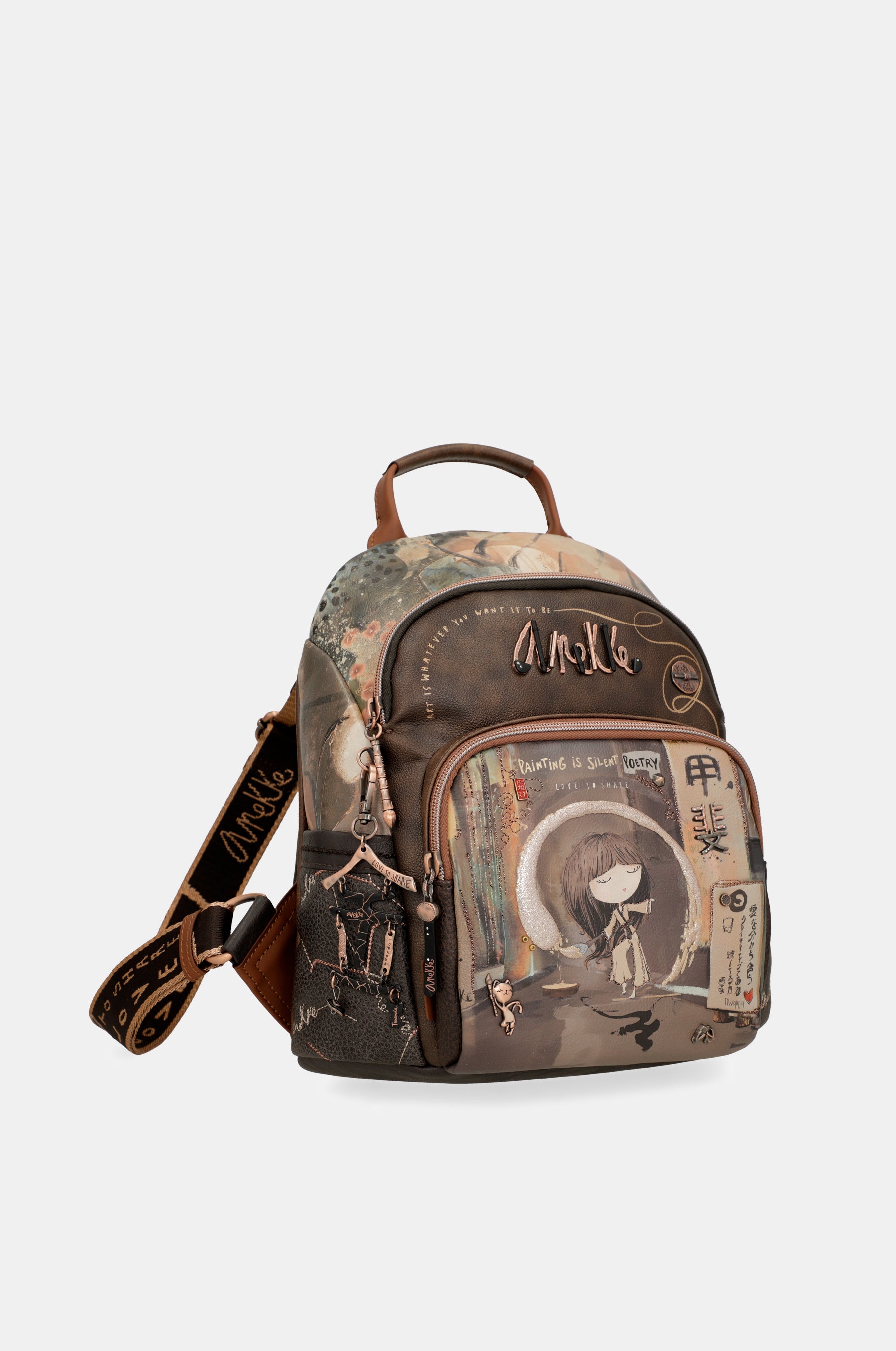 Shōen backpack with anti-theft pocket