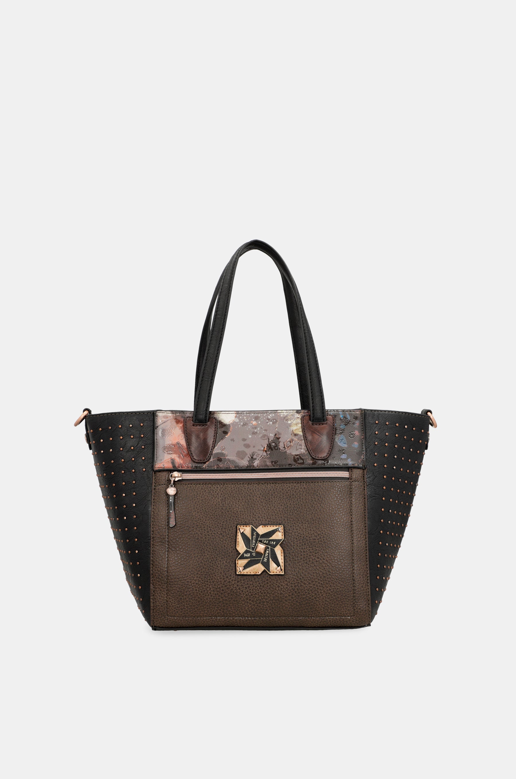 Large shopper with removable interior Shōen