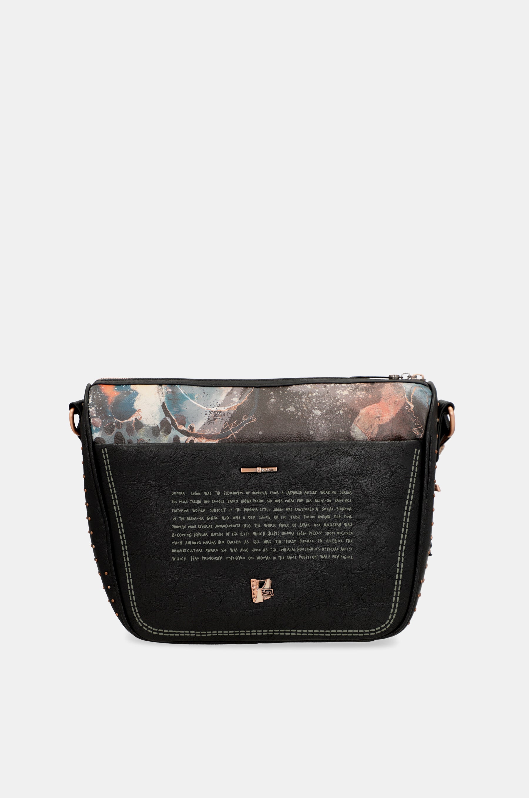Shōen large shoulder bag with pockets