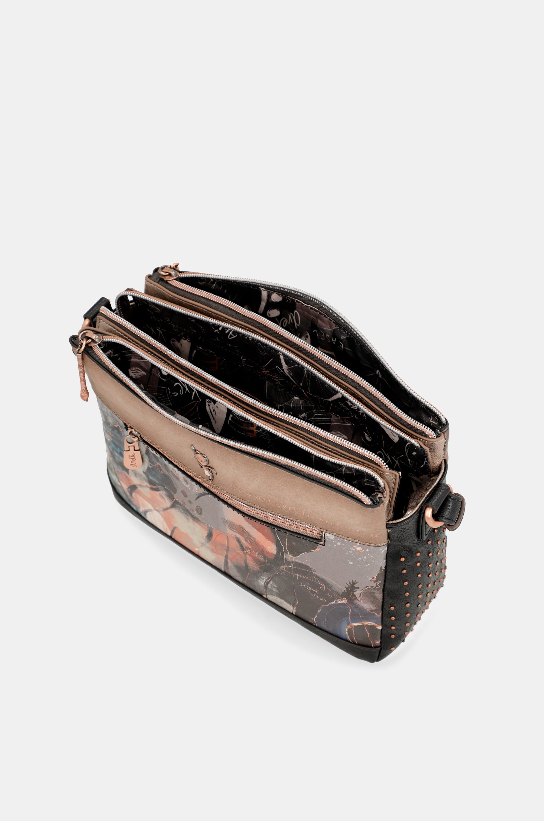 Shōen 3 compartments shoulder bag