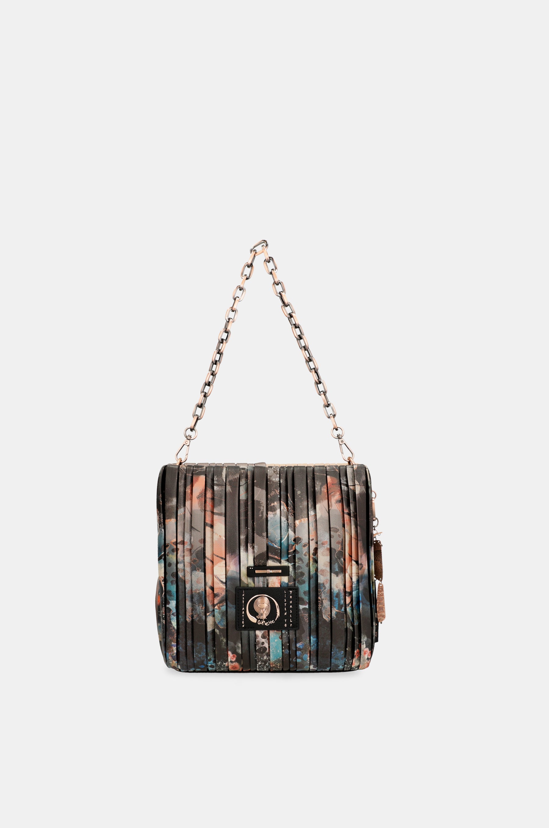 Shōen Palette double-sided pleated shoulder bag
