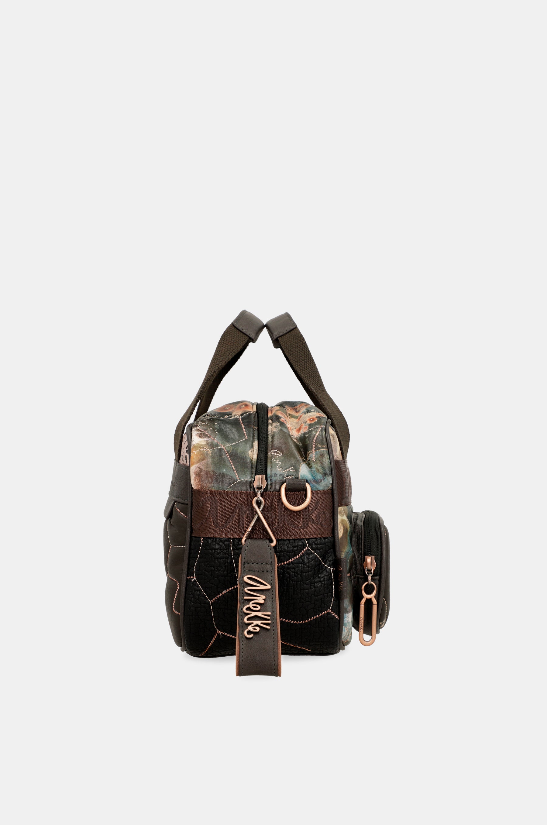 Shōen Padded 2-handle shoulder bag with shoulder strap