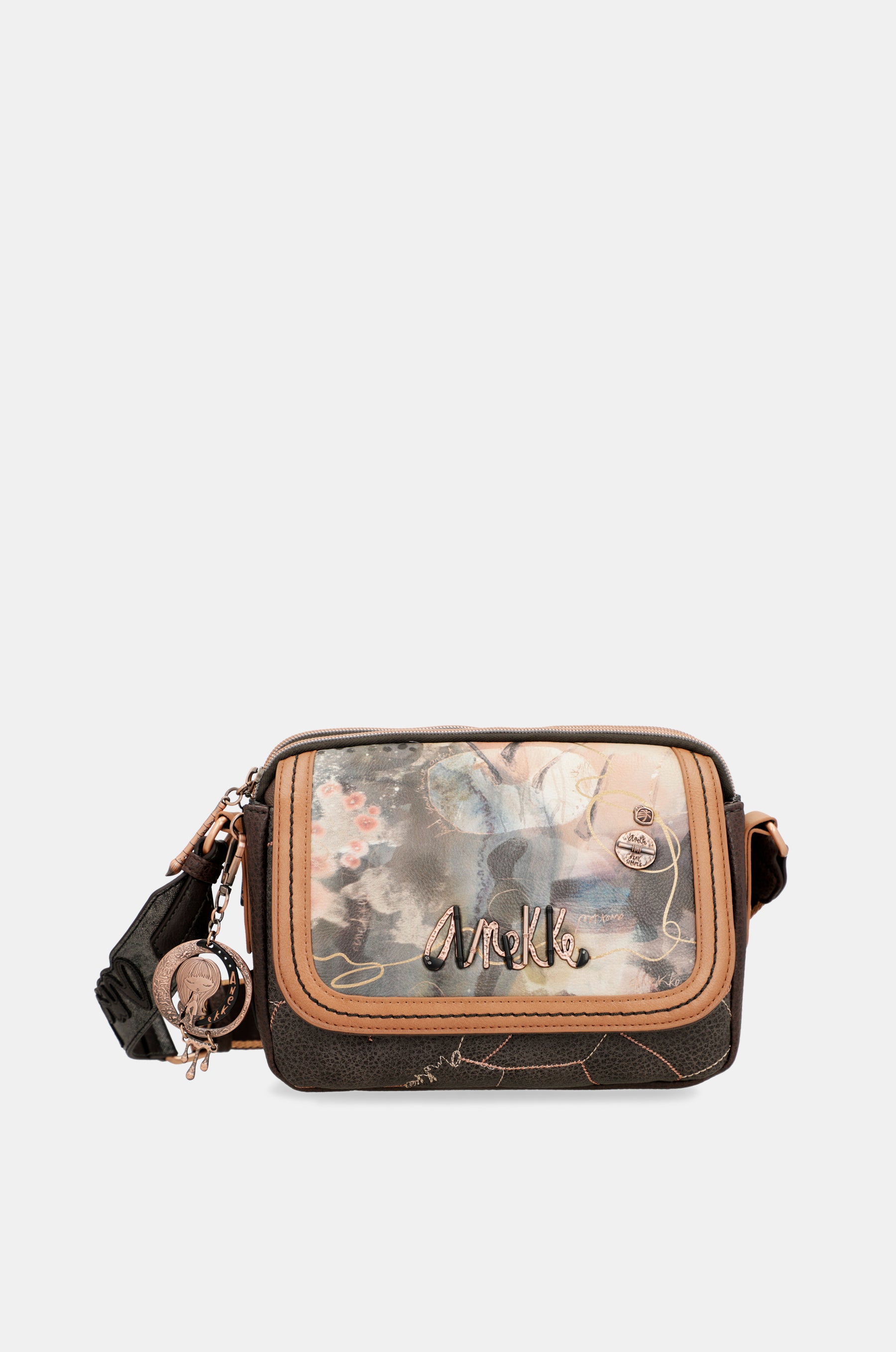 Shōen Brush 3 compartment shoulder bag