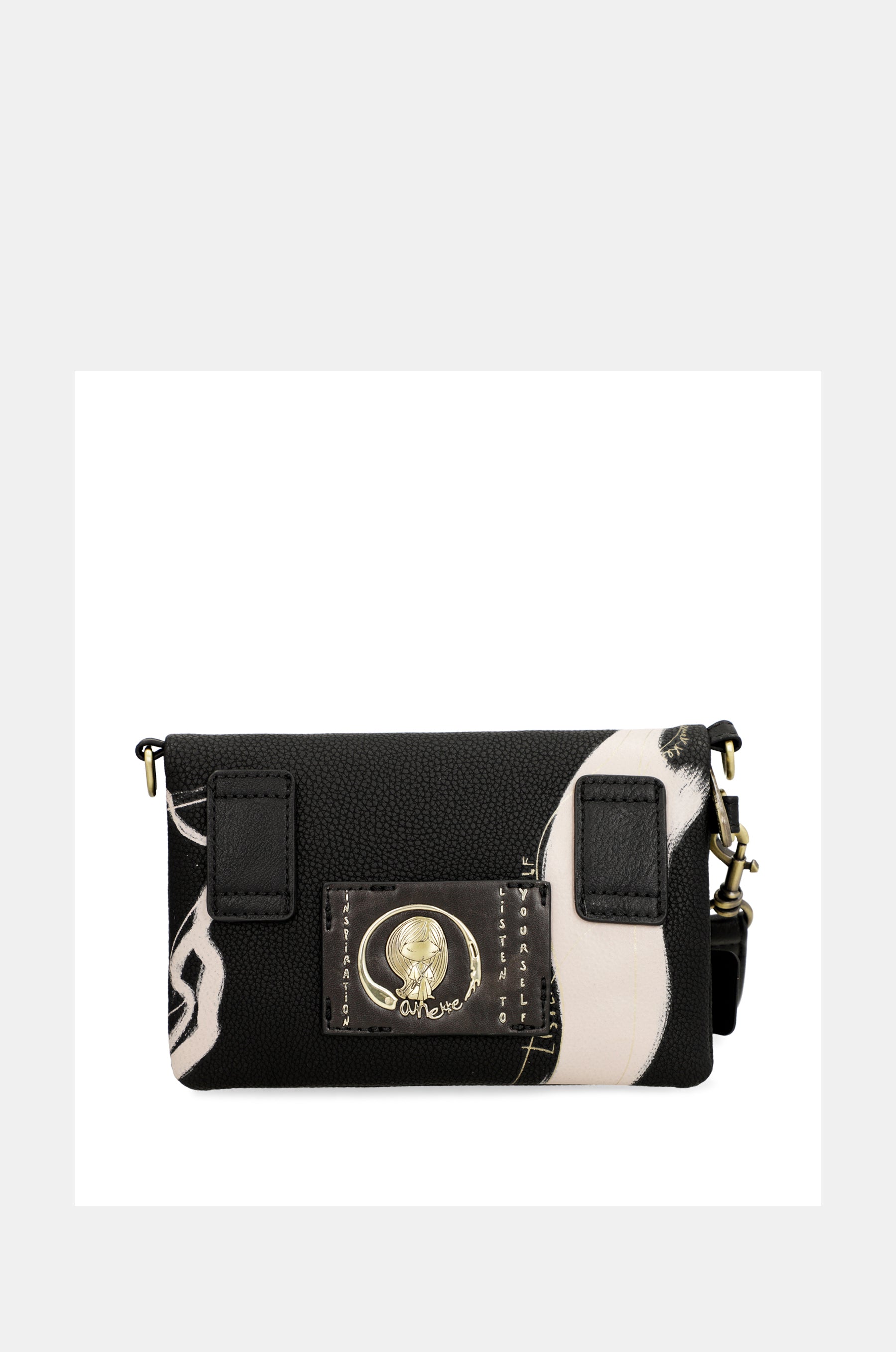 Nature Shodō small black messenger bag