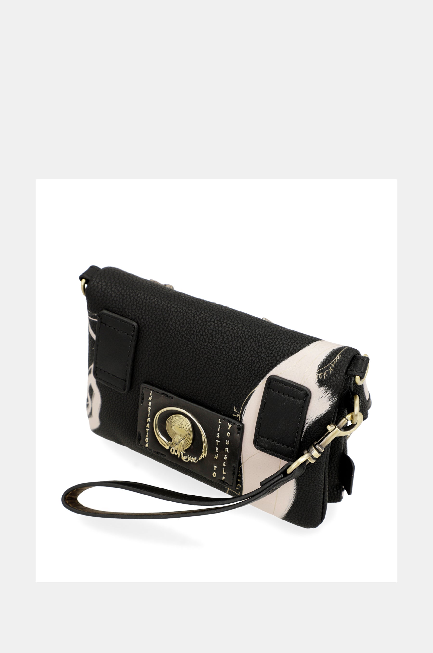 Nature Shodō small black messenger bag